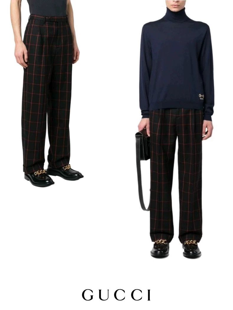 Gucci Gucci 24SS spring and summer show suit pants Size 48R - 9 Thumbnail