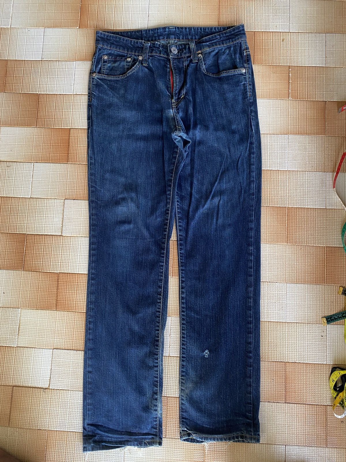 Edwin × PPFM × Vintage Vintage edwin blue trip skinny denim Size US 32 / EU 48 - 2 Thumbnail