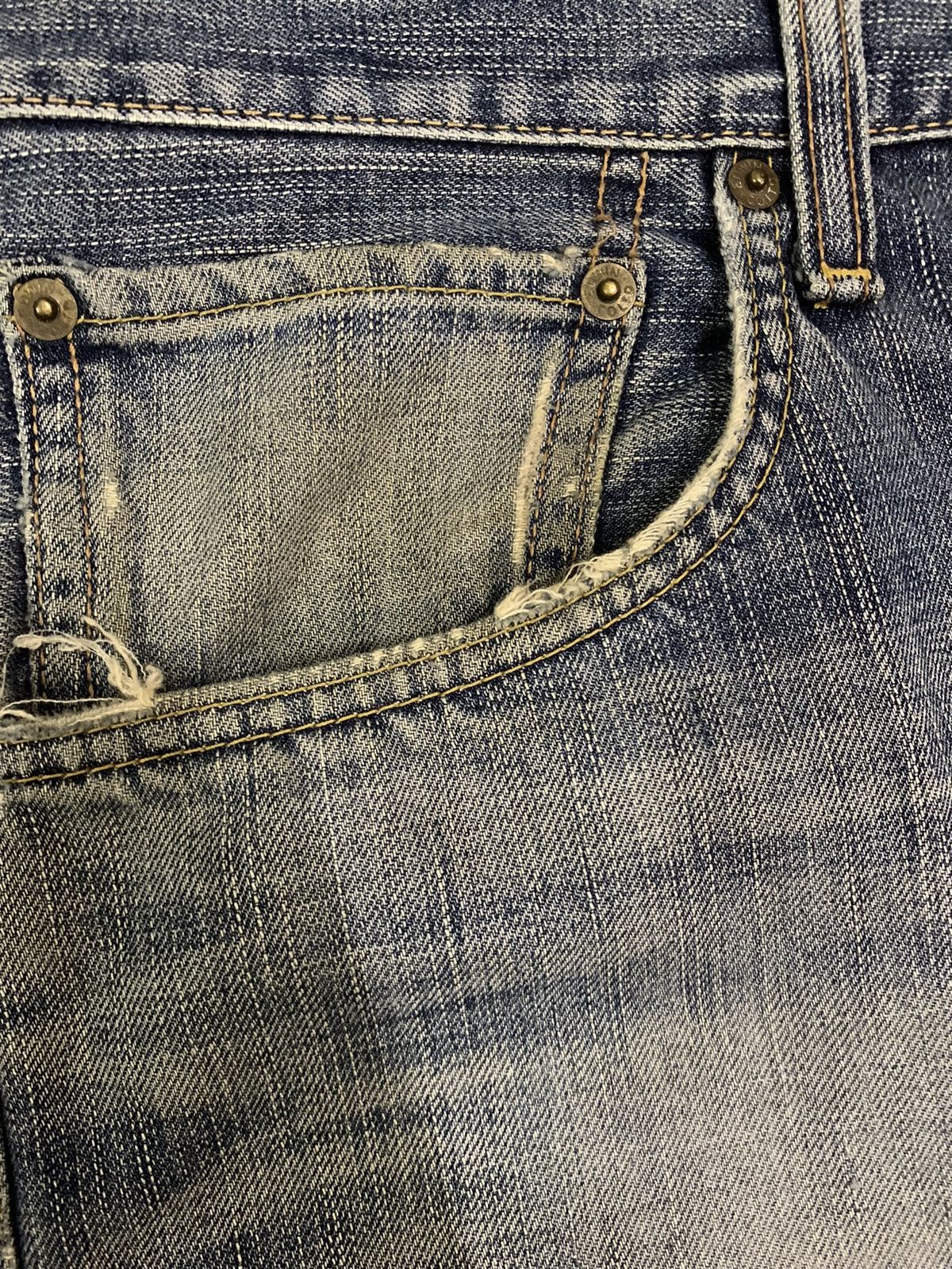 Edwin Vintage Y2K Edwin 503Z Rusty Mud Wash Baggy Jeans Size US 36 / EU 52 - 5 Thumbnail
