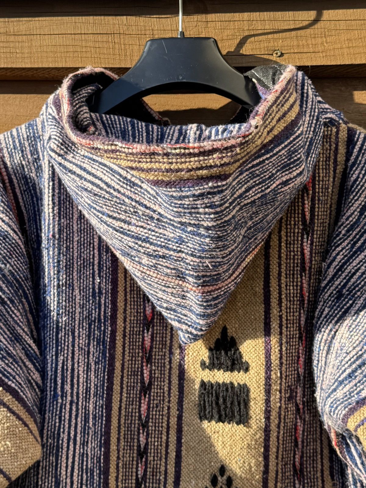 Vintage Vintage 90s Moroccan Barbarian Wool Jacket 3D Knitwear Size US XL / EU 56 / 4 - 6 Thumbnail