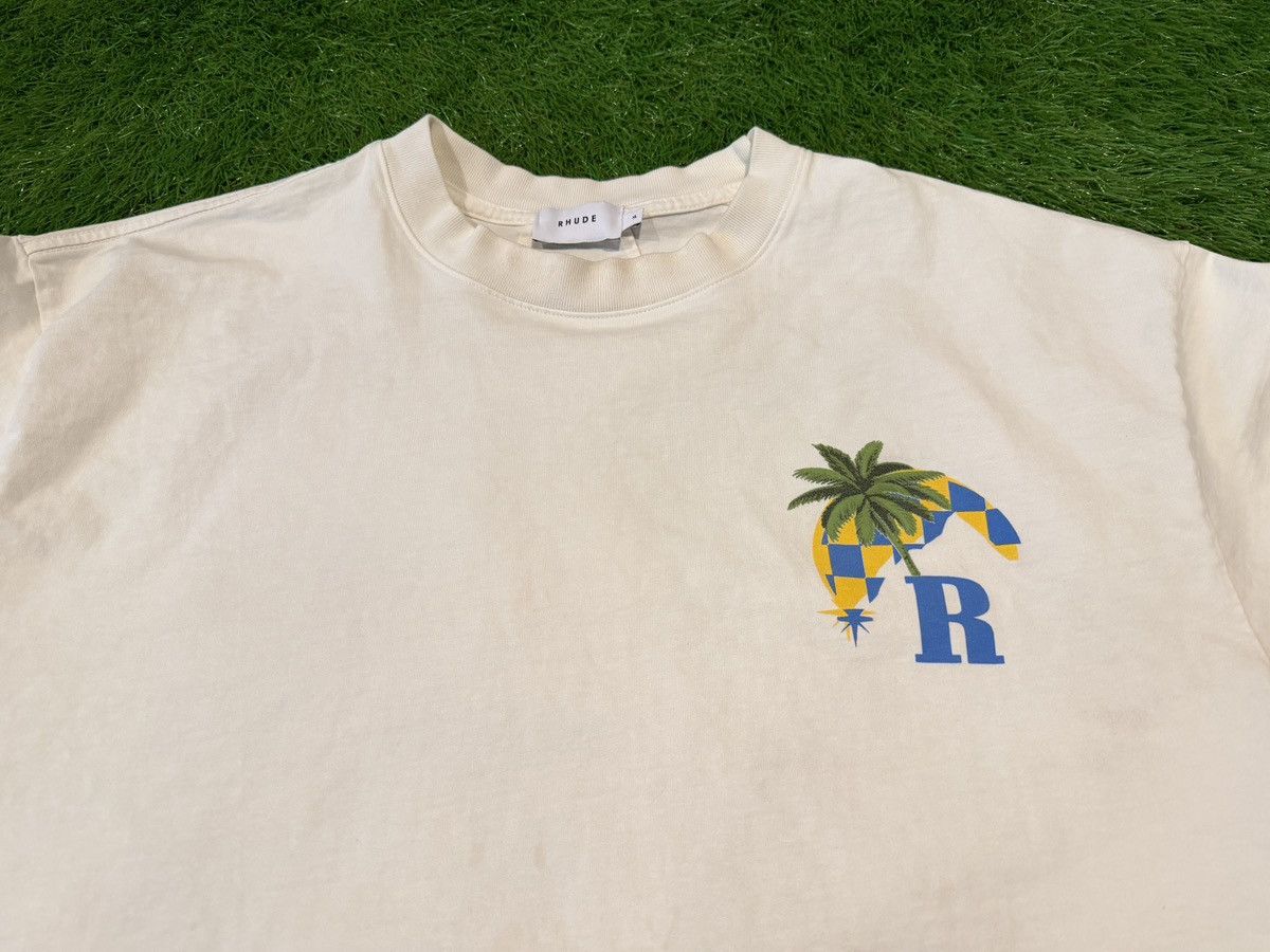 Rhude Rhude - Moonlight Tropics T-Shirt Miami Formula 1 Size US XL / EU 56 / 4 - 5 Thumbnail