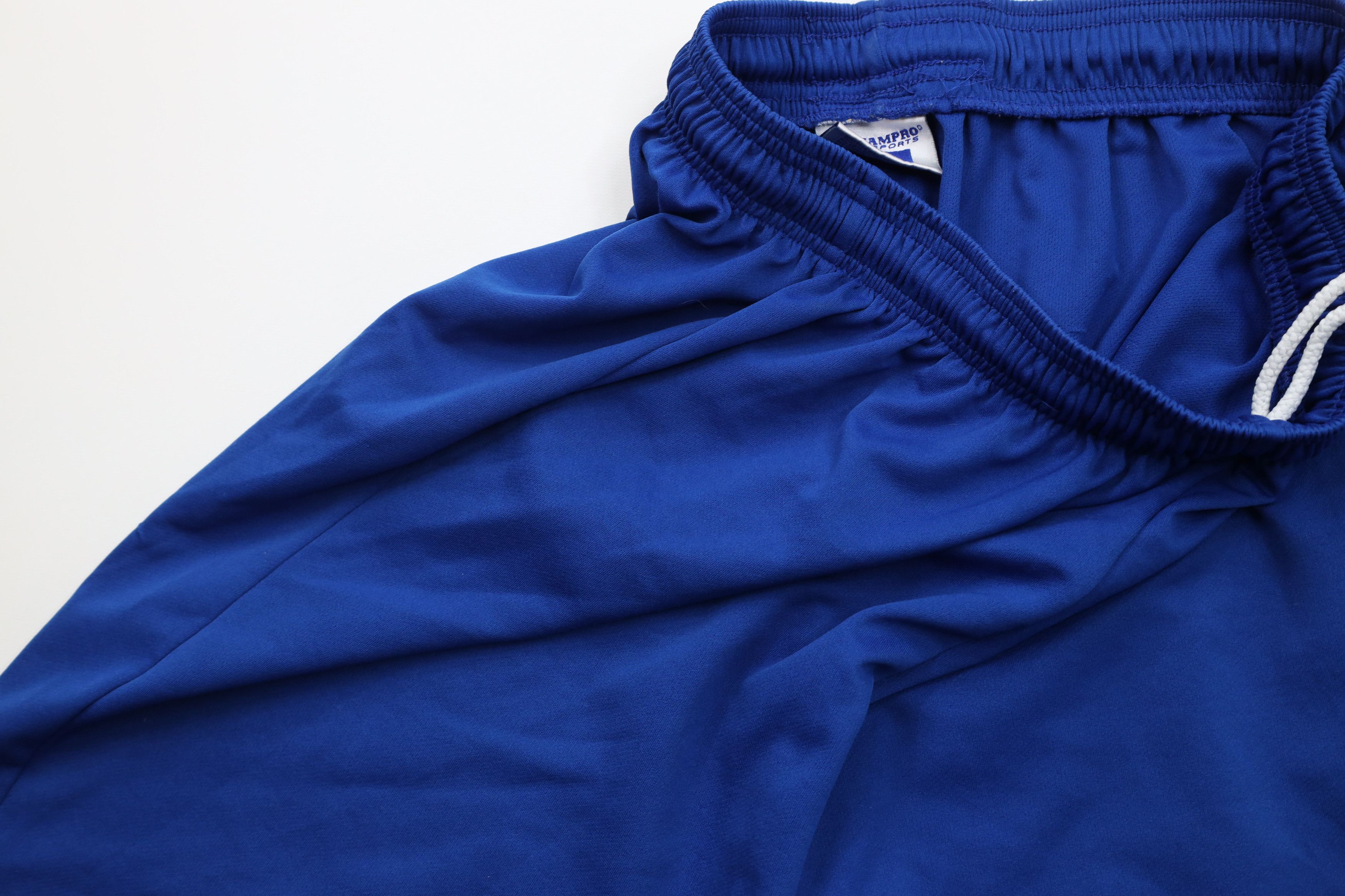 Vintage Vintage 90s Streetwear Running Jogging Soccer Shorts Blue Size US 34 / EU 50 - 5 Thumbnail