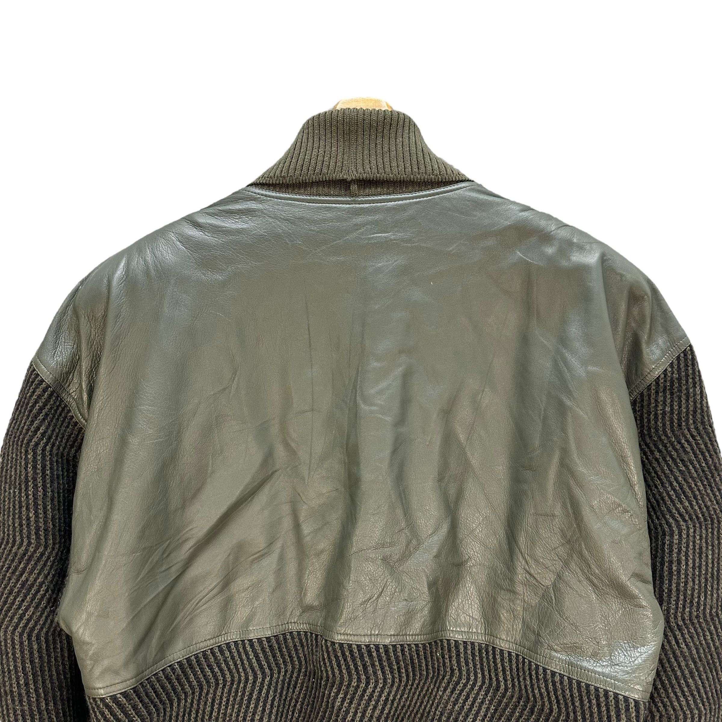 Playboy Playboy Knitted Sheepskin Double Breasted Jacket #A28-0650 Size US S / EU 44-46 / 1 - 14 Thumbnail