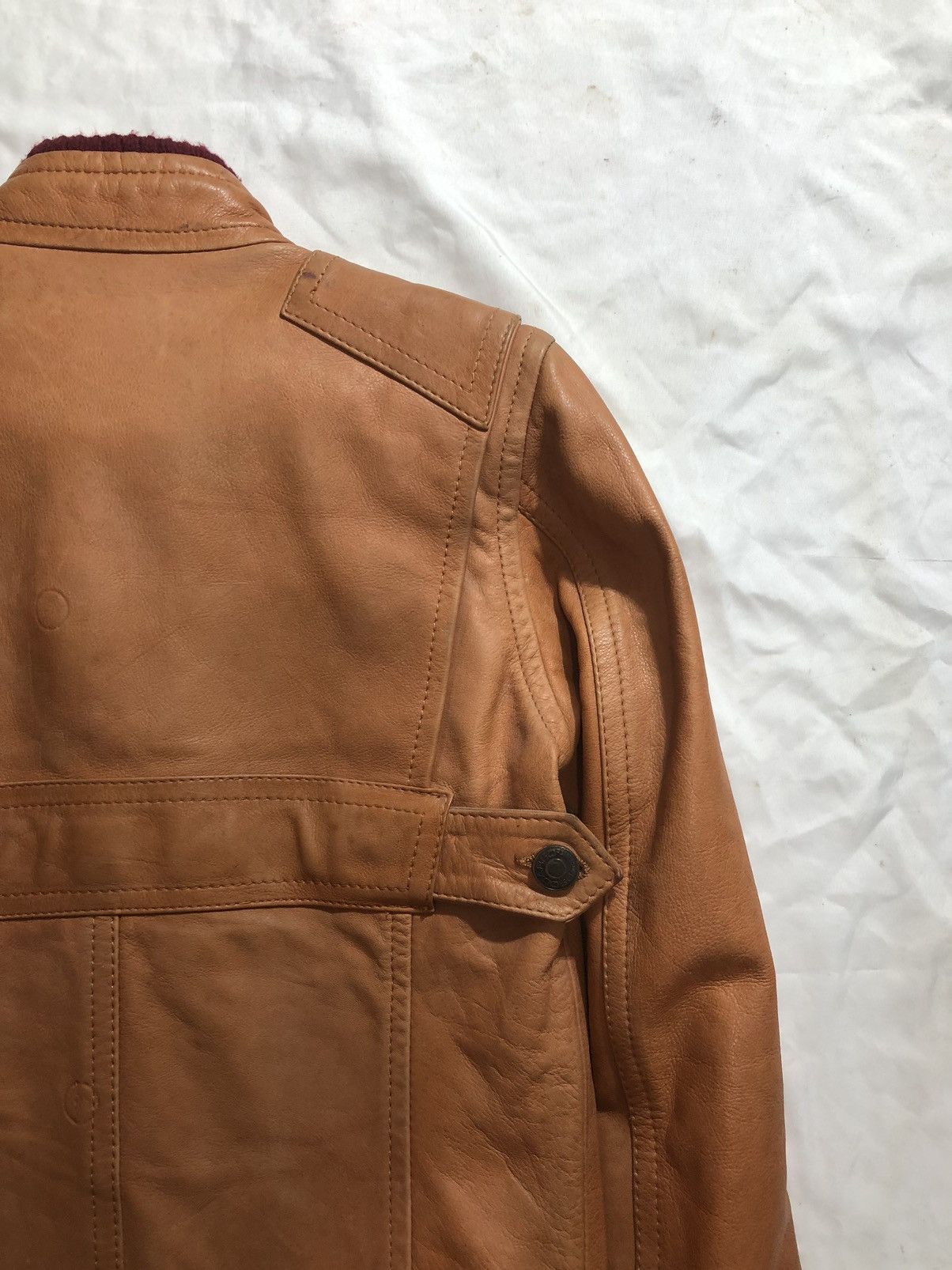 Dsquared2 DSQUARED2 Leather Brown Jacket y2k casual Size US M / EU 48-50 / 2 - 10 Thumbnail