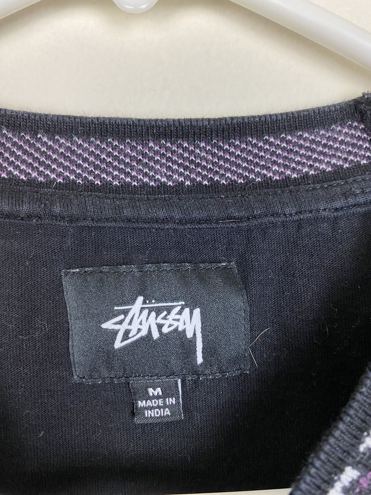 Stussy Stussy Spell out Neck Graphic Long Sleeve Y2K Rare Size US M / EU 48-50 / 2 - 3 Thumbnail