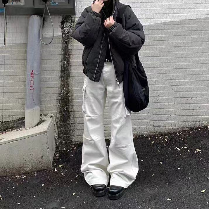 Japanese Brand × Jean Vintage pocketed workwear frayed baggy casual jeans Size US 28 / EU 44 - 2 Thumbnail
