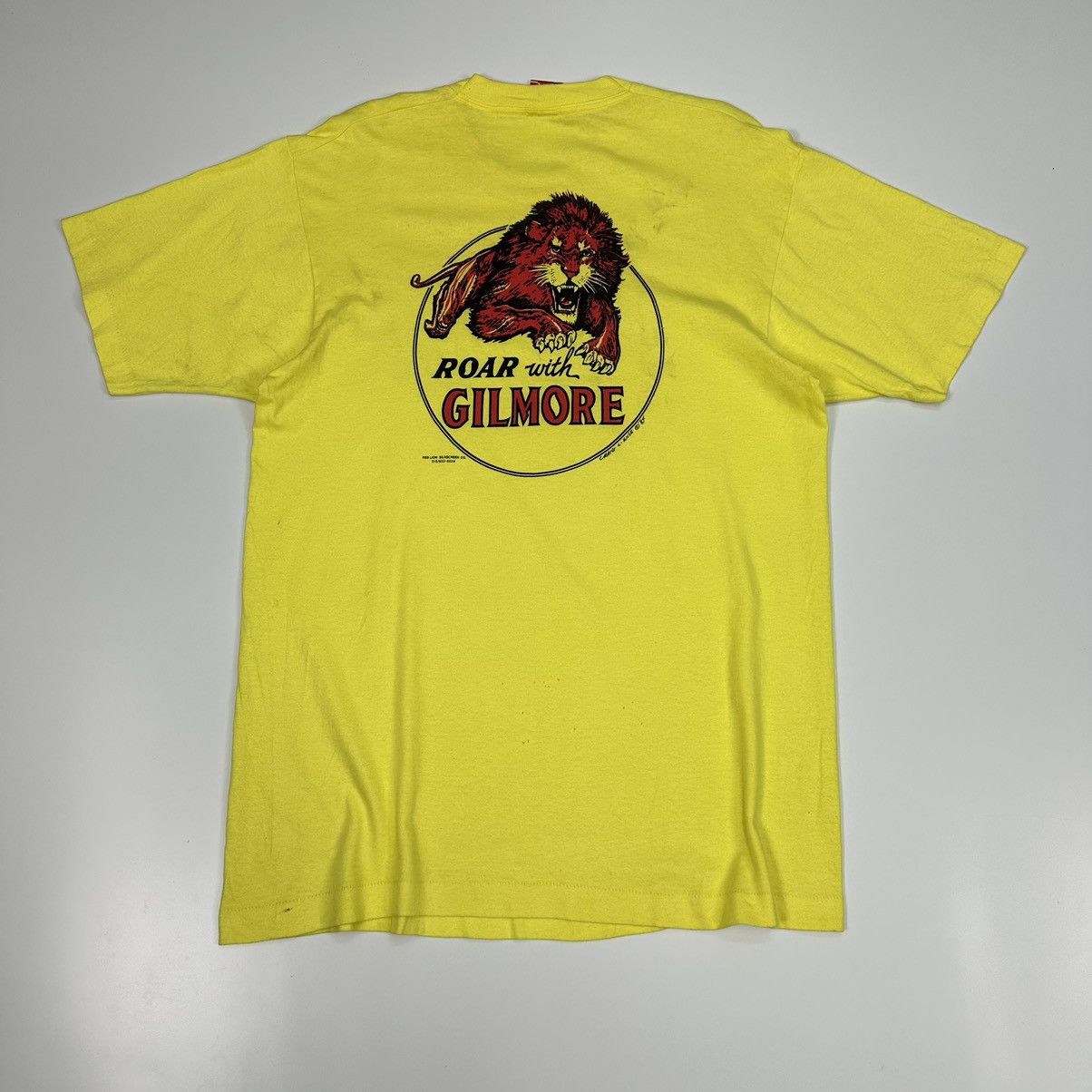 Fruit Of The Loom Vintage Gilmore Oil 80s A687 Size US M / EU 48-50 / 2 - 1 Thumbnail