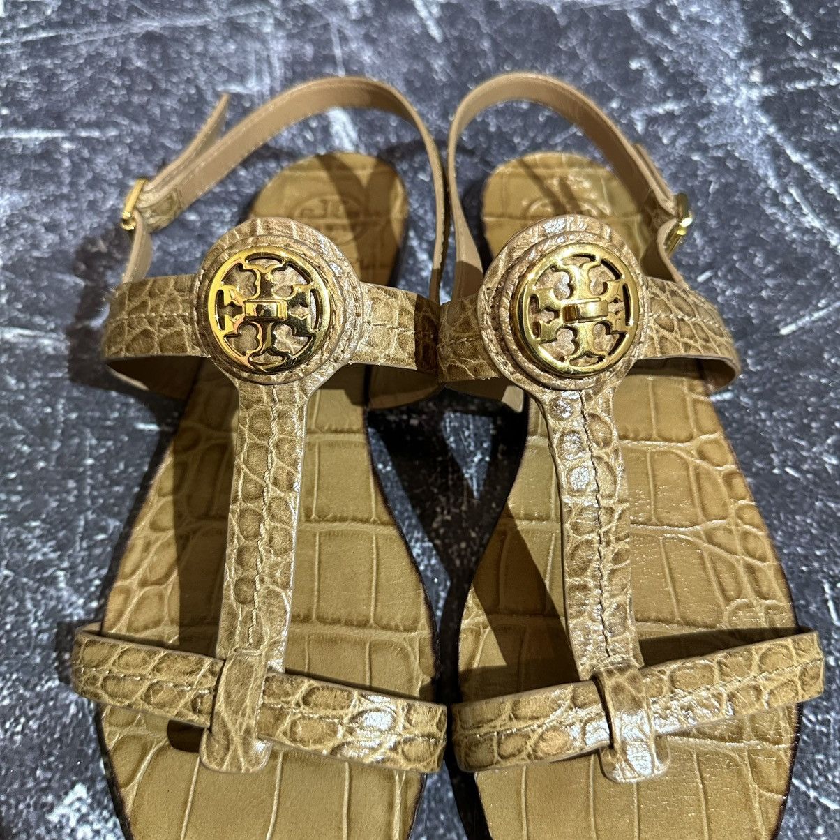 Tory Burch TORY BURCH Women’s Leather Sandals Size 9M Size US 9 / IT 39 - 6 Thumbnail