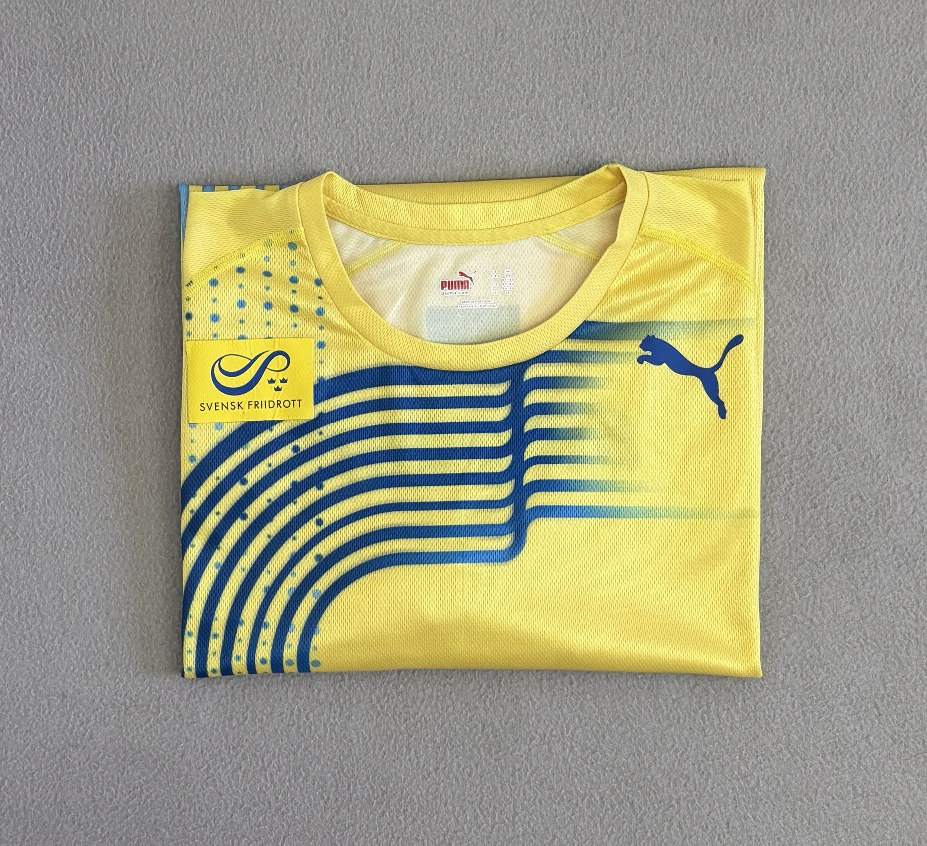 Puma Sweden Svensk Friidrott Puma Athletics Jersey Size 3XL Size US XXL / EU 58 / 5 - 18 Thumbnail