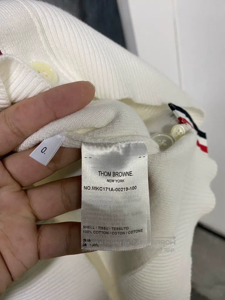 Thom Browne Thom Browne Knitted V-neck sweater Size US XS / EU 42 / 0 - 5 Thumbnail