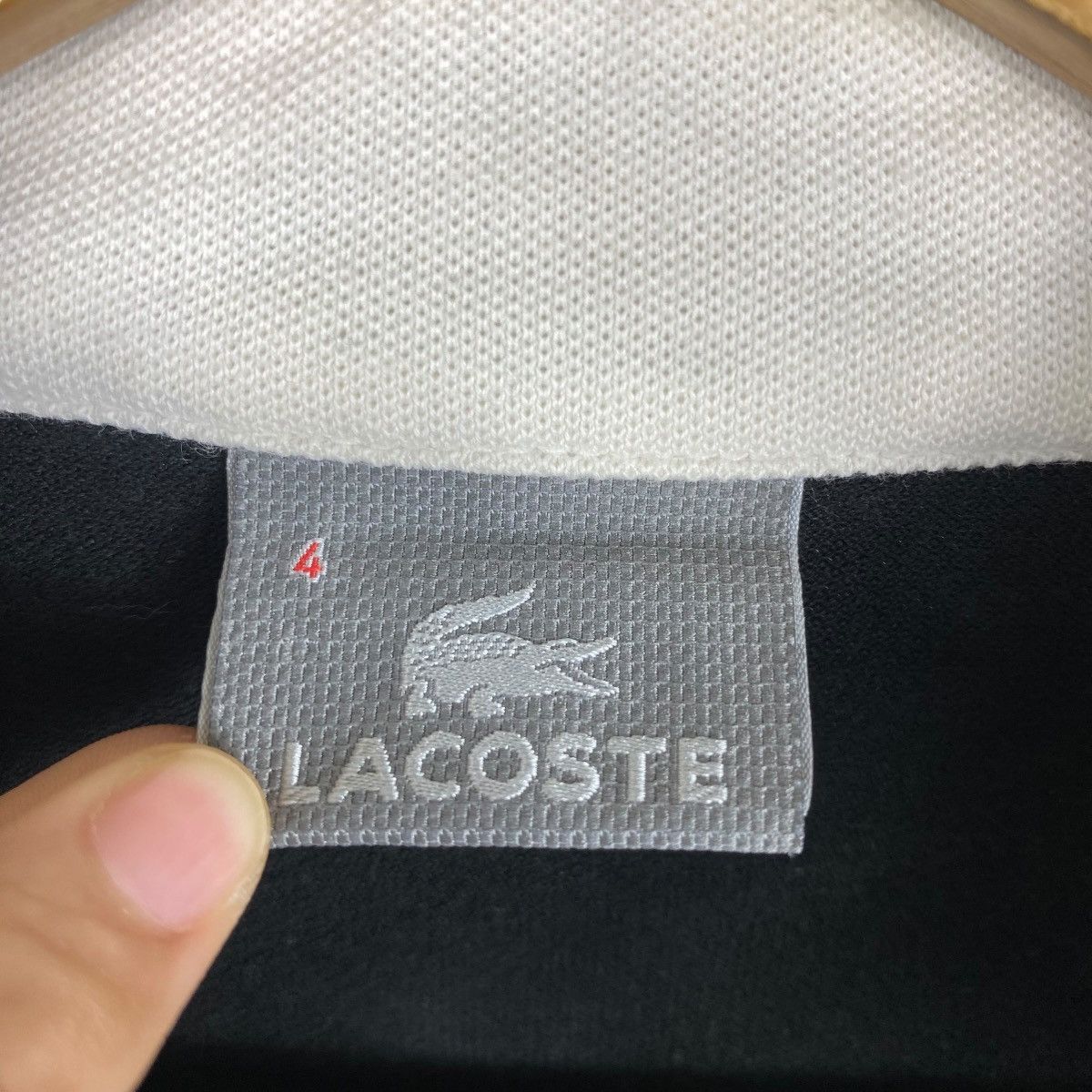 Lacoste Women LACOSTE Black Ss Polo Tee Shirt Size 4 Size M / US 6-8 / IT 42-44 - 5 Thumbnail