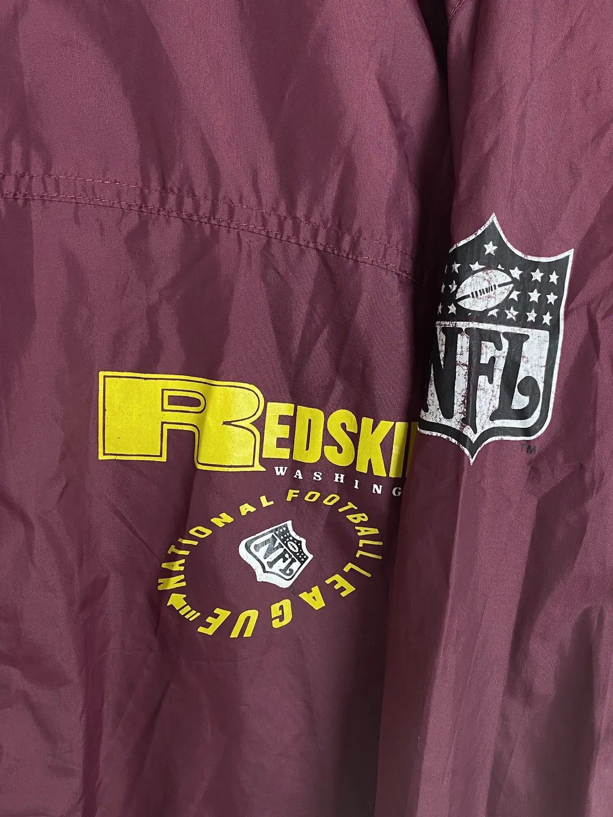 NFL 90s Vintage NFL 1991 Washington Redskins Lightweight Jacket Size US M / EU 48-50 / 2 - 3 Thumbnail