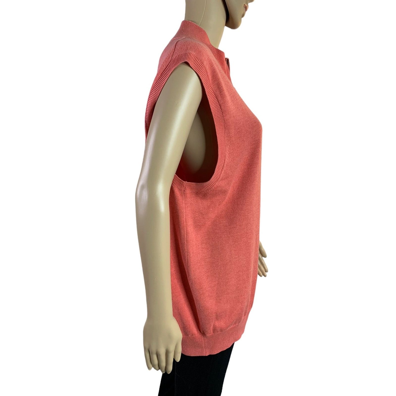 Peter Millar Peter Millar Mens Sz L 1/4 Zip Golf Vest Silk Cashmere Blend Size US L / EU 52-54 / 3 - 8 Thumbnail