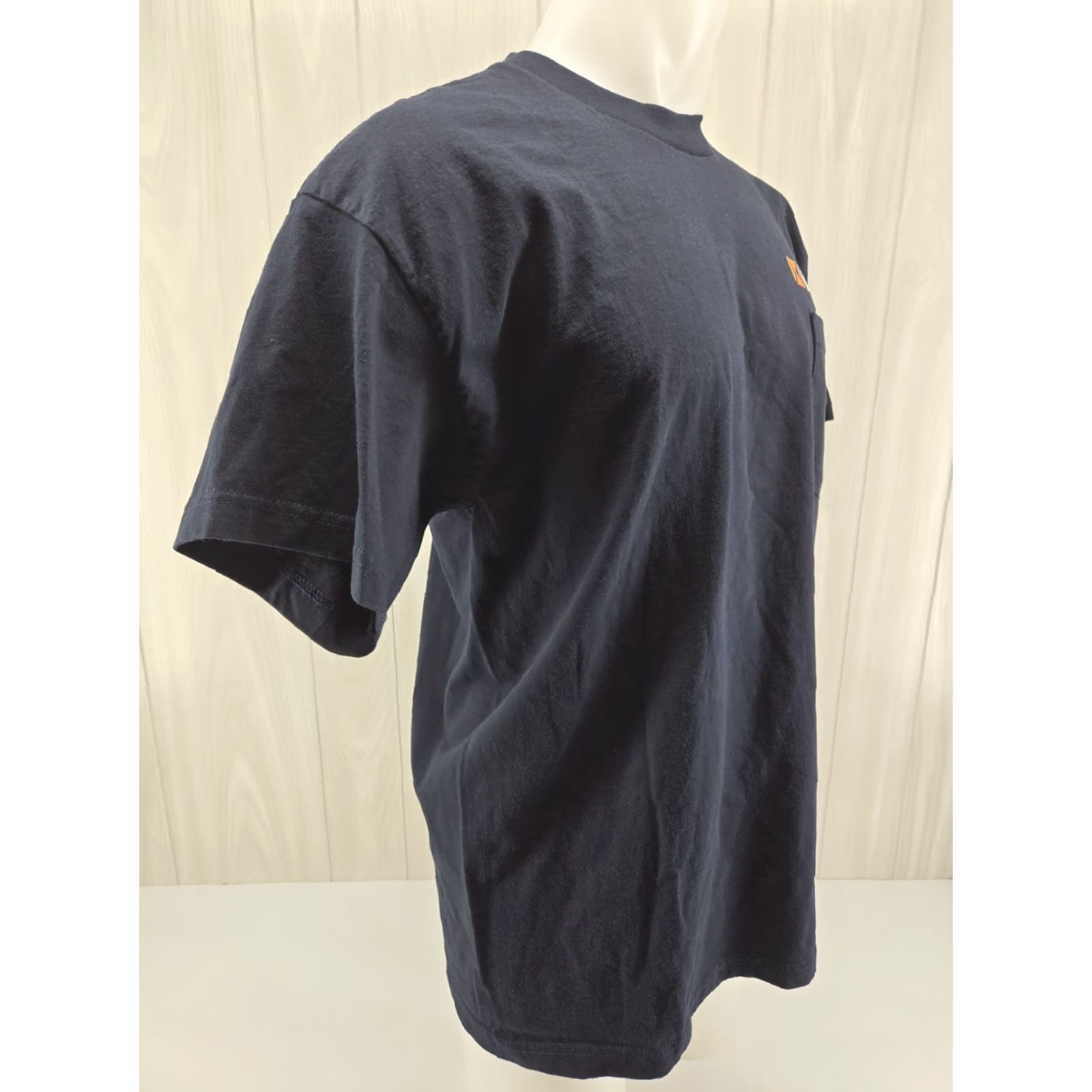 Vintage HDT Global Pocket T Shirt XL Blue Mens Short Sleeve Cotton Pockets 22.5 Shoulder to Shoulder 30.5 Down Back Size US XL / EU 56 / 4 - 7 Thumbnail