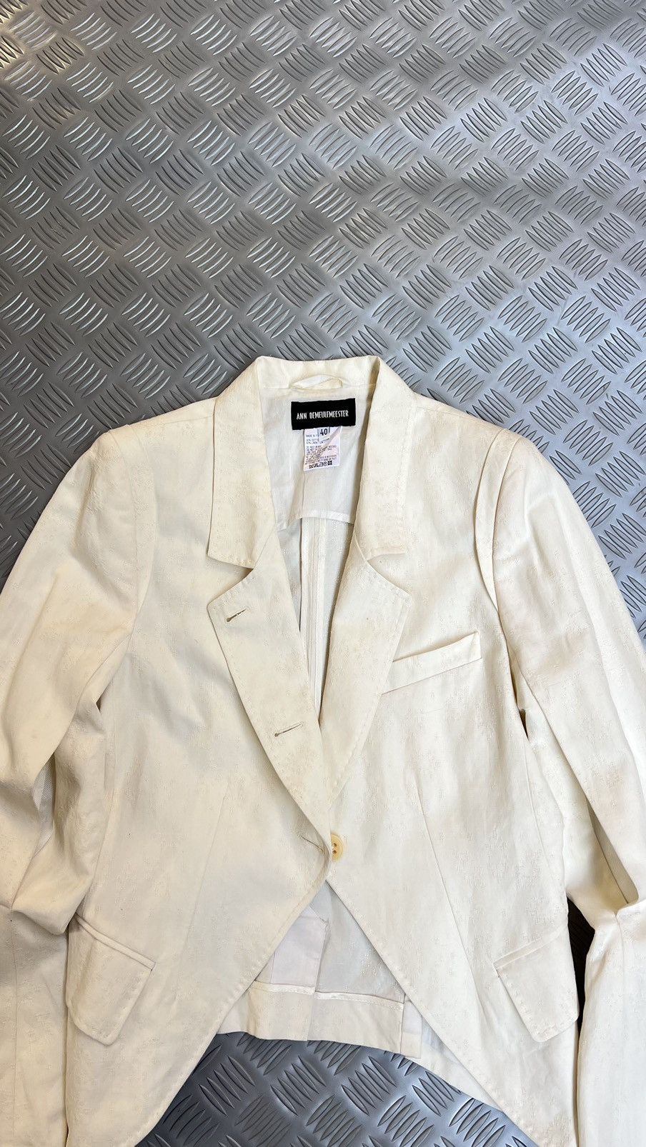 Ann Demeulemeester ann demeulemeester blazer assymetrical Size M / US 6-8 / IT 42-44 - 8 Thumbnail