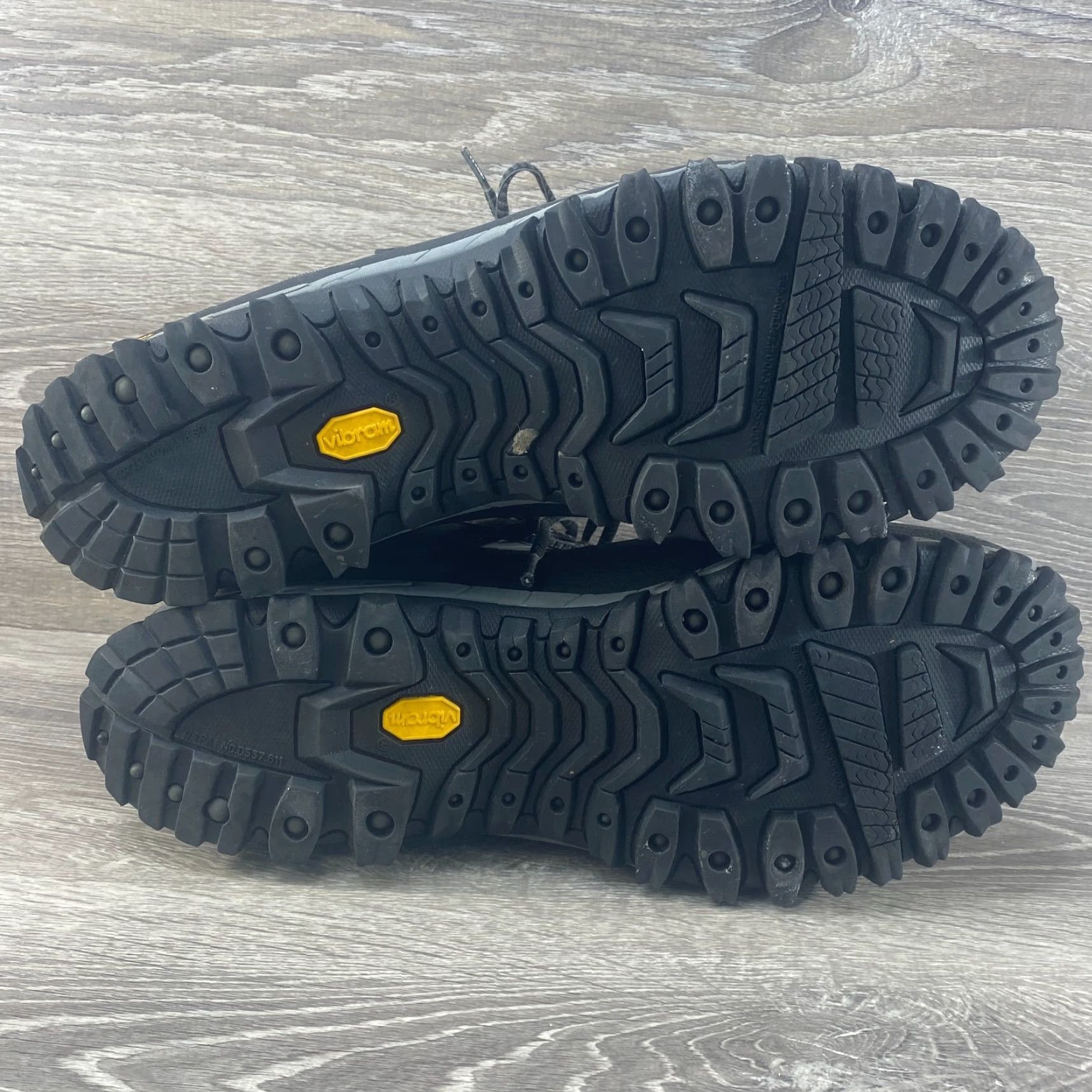Merrell Merrell Mens 14 Boots Waterproof Continuum Opti Warm Winter Hiking Vibram Sole 200 G Insulation Black Gray Size US 13 / EU 46 - 7 Thumbnail
