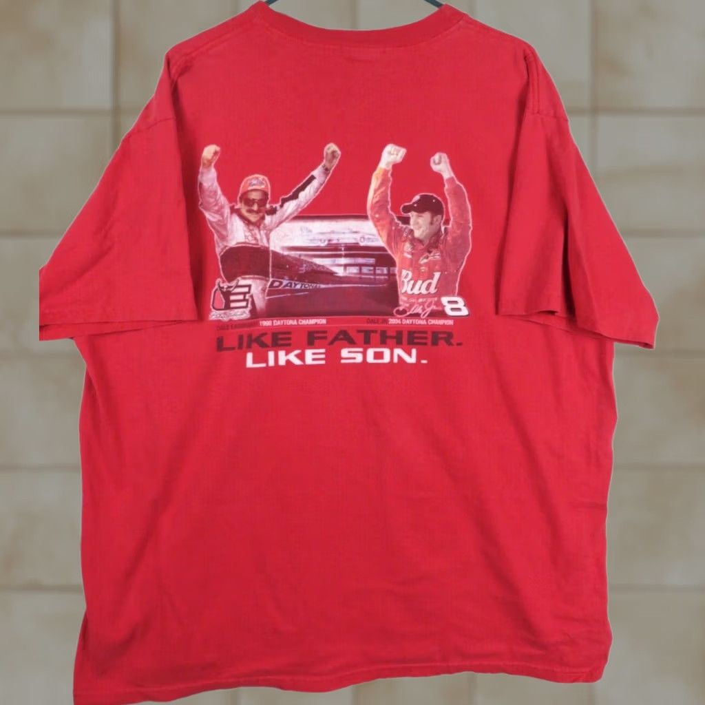 NASCAR Dale Earnhart JR Vintage Red Winners Circle racing NASCAR 2XL Graphic Shirt - 2XL Sleeve Short Size US XXL / EU 58 / 5 - 1 Thumbnail