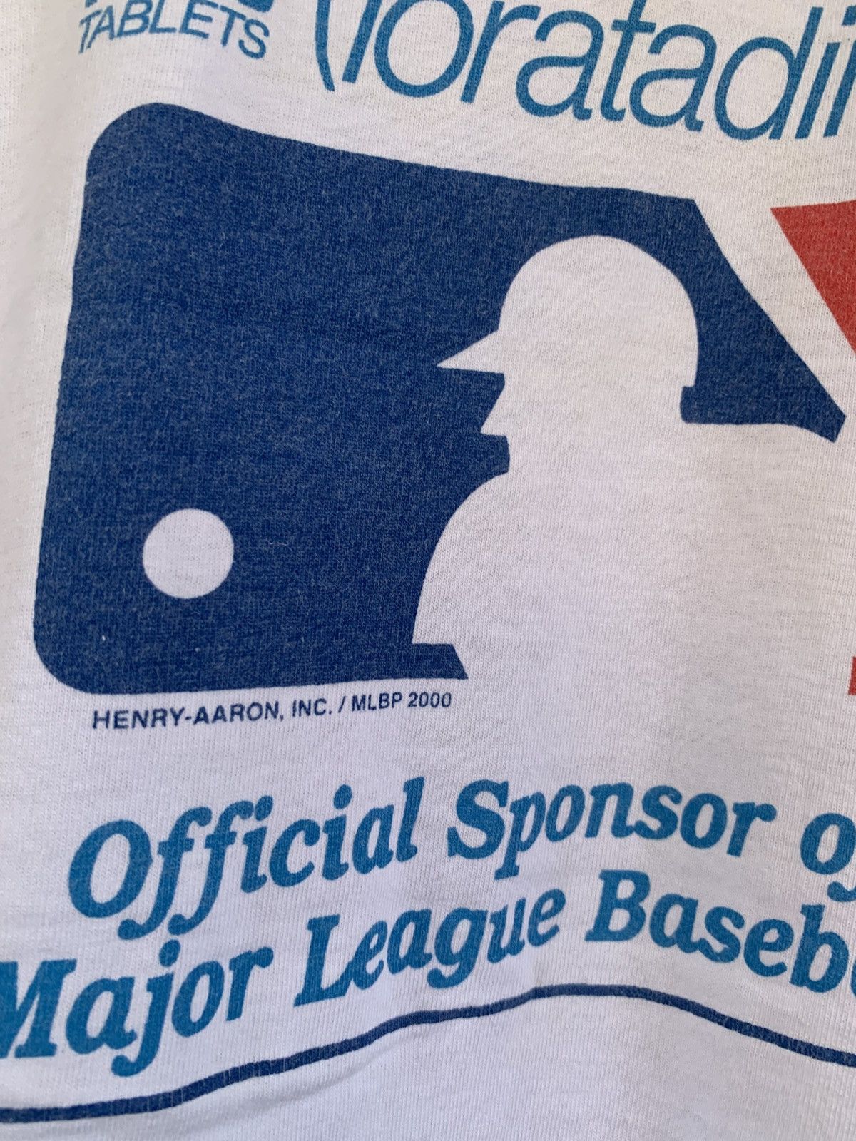 MLB Vintage 2000 Claritin Official Sponsor Of MLB T shirt Size US XL / EU 56 / 4 - 3 Thumbnail