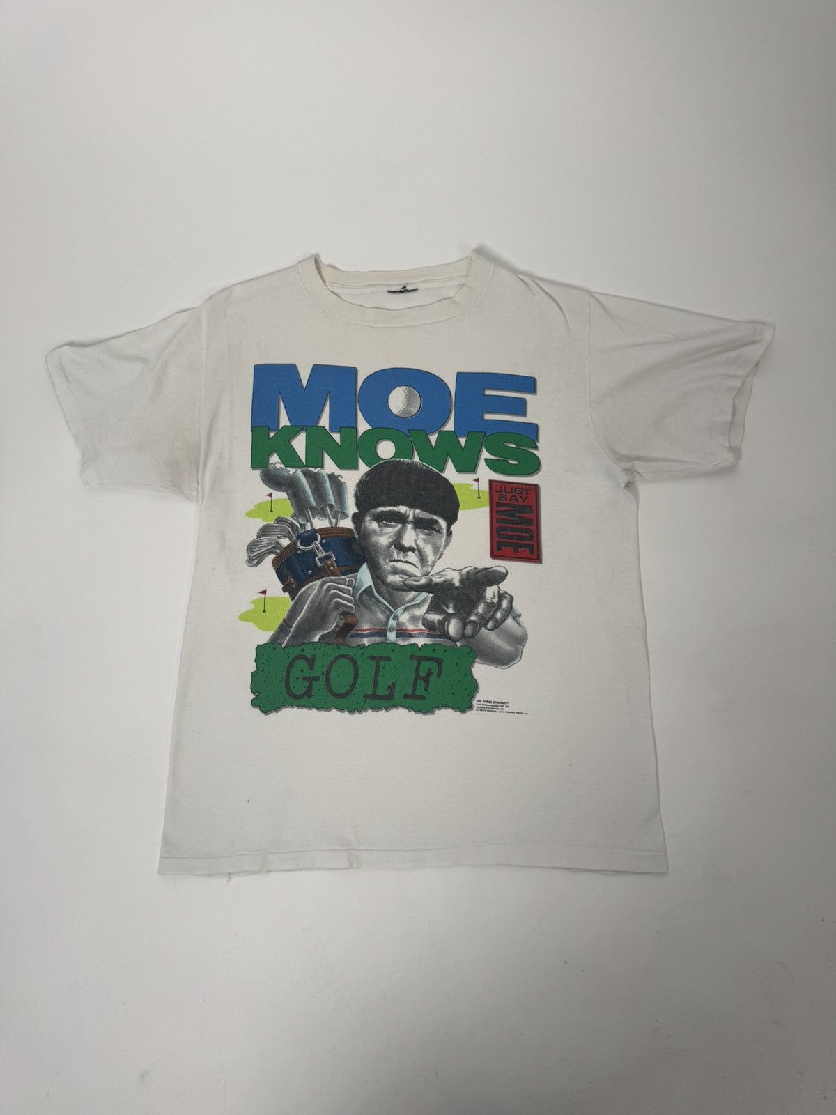 Vintage Moe Knows Gold Vintage Tee Size US XL / EU 56 / 4 - 1 Preview
