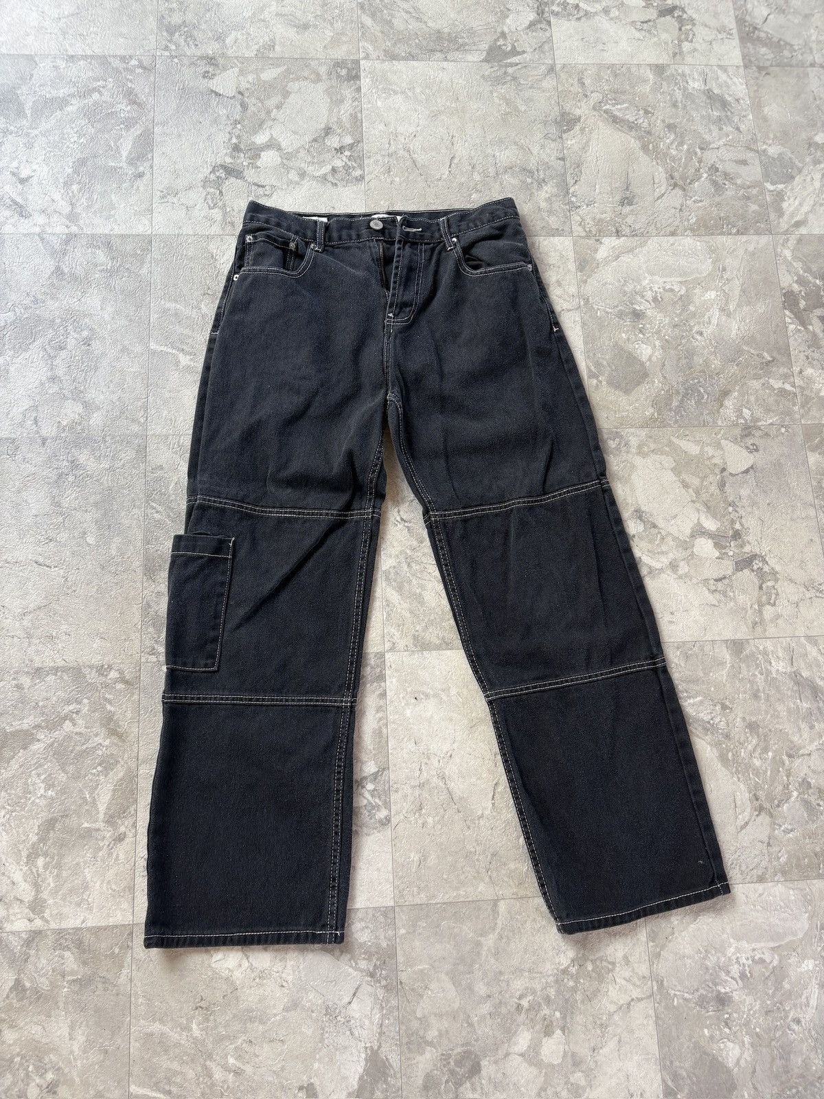 Pacsun Pacsun Baggy Black Pants Size US 30 / EU 46 - 2 Thumbnail