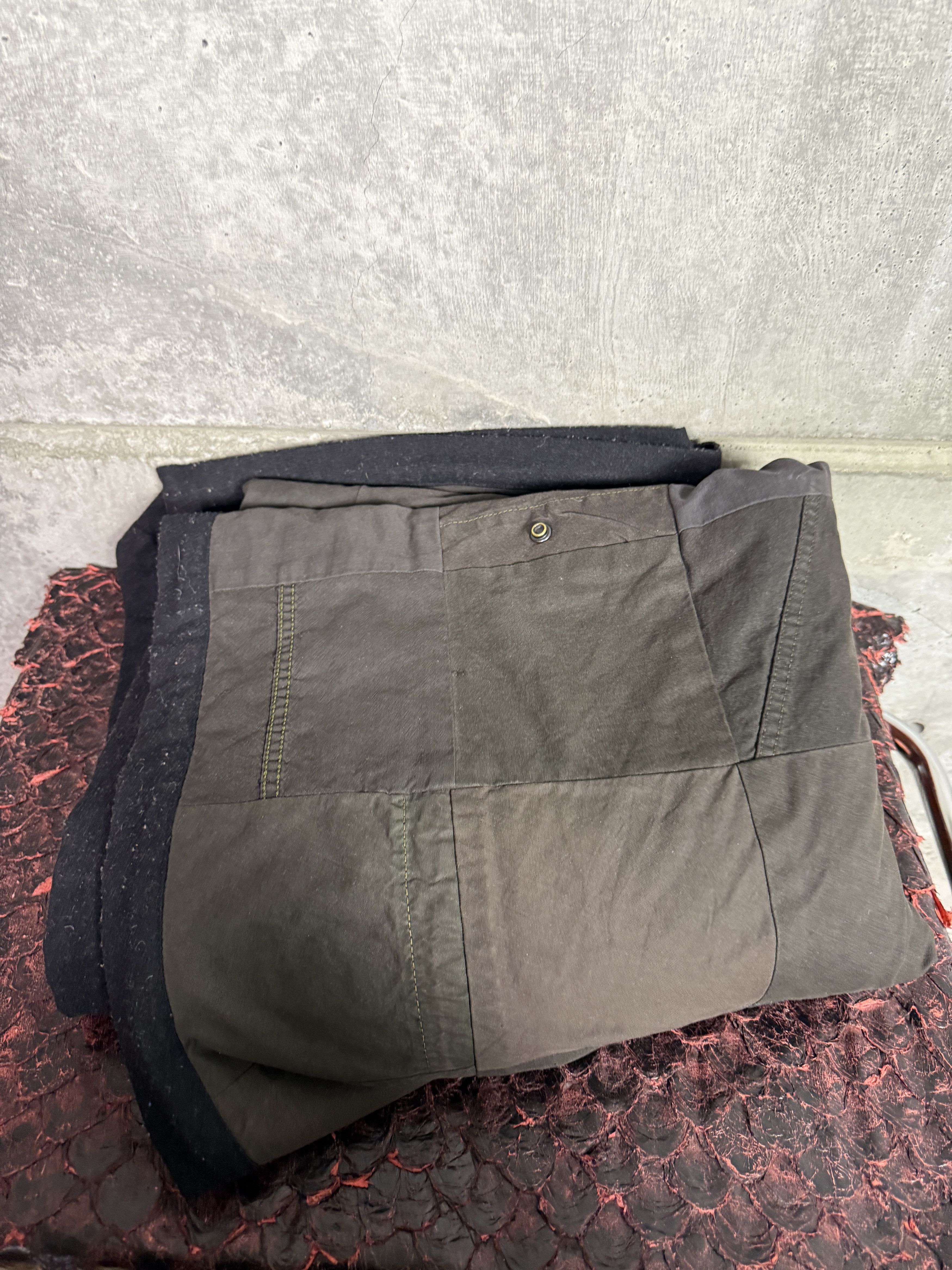 Greg Lauren $2.5 Greg Lauren FW20 Large "Scraps" Patchwork Blanket Size ONE SIZE - 3 Thumbnail