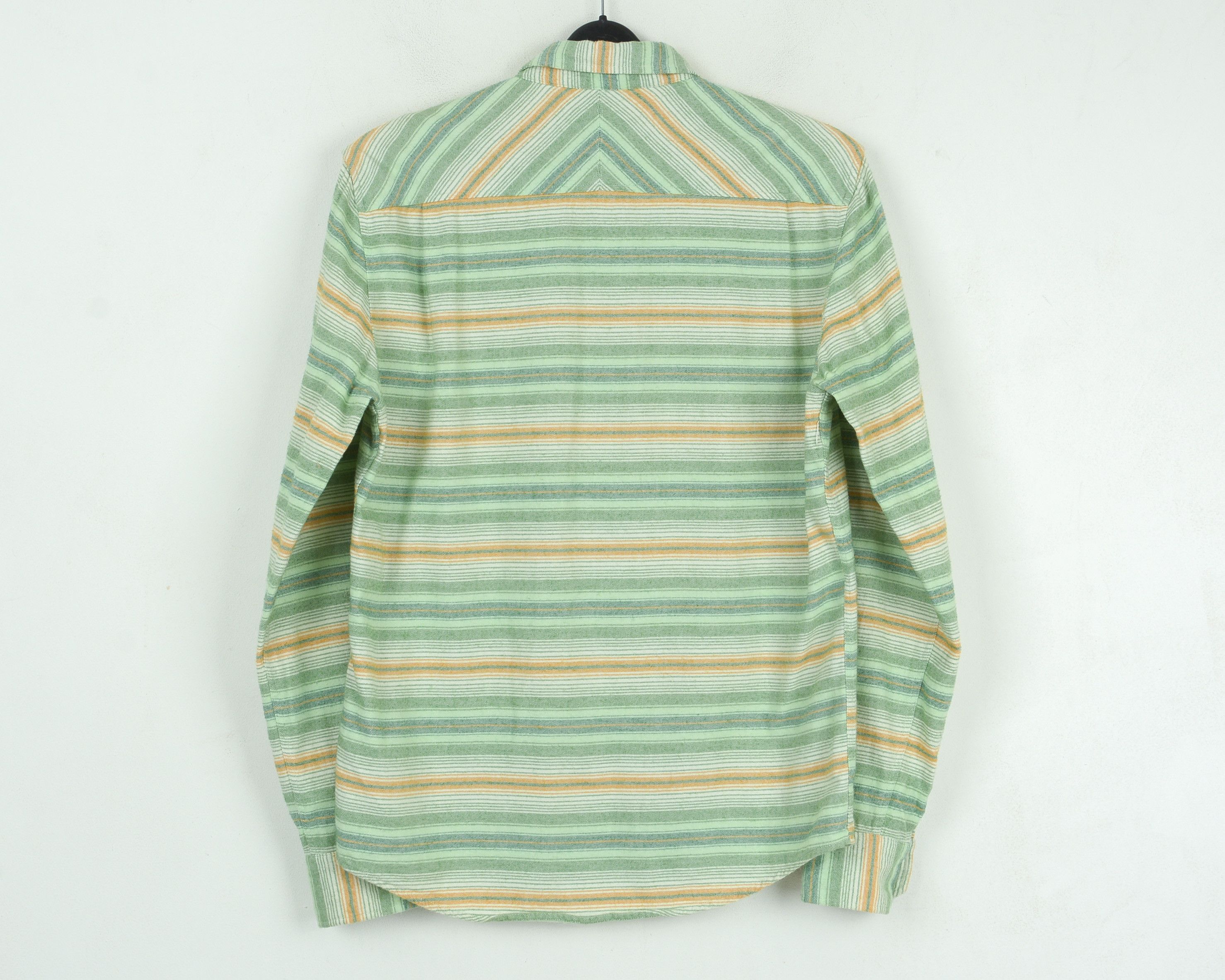 Other POCO LOCO Cotton Shirt Flannel Striped Green Button Up Size US M / EU 48-50 / 2 - 5 Thumbnail