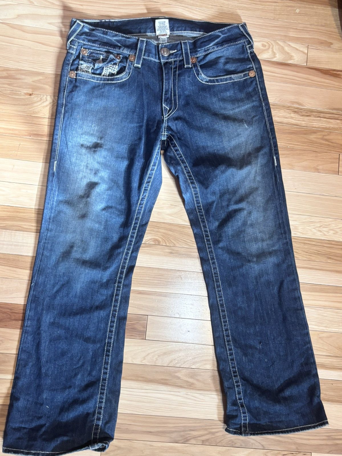 True Religion TRUE RELIGION EMBROIDERED DENIM Size US 34 / EU 50 - 2 Thumbnail