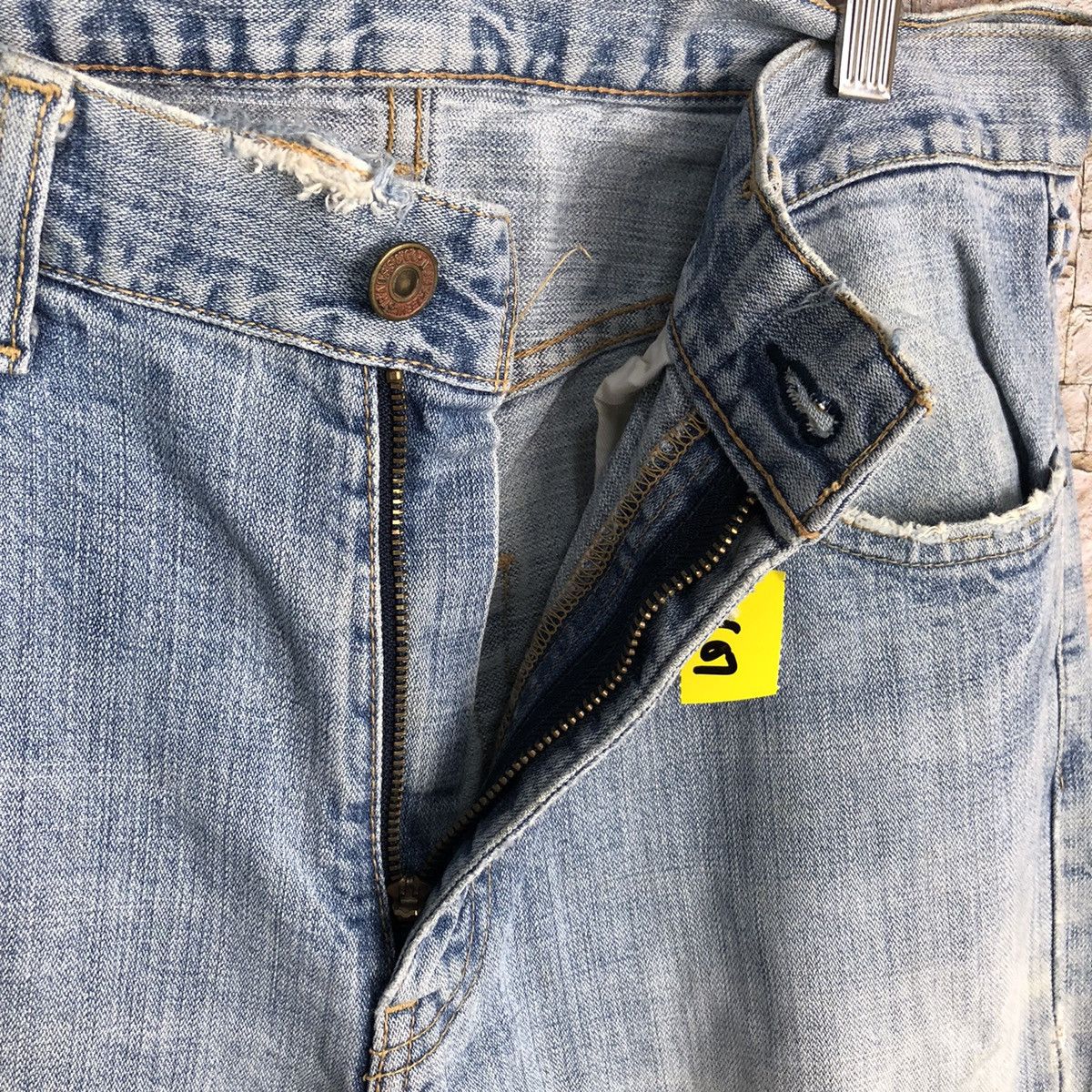 Levi's Levis vintage ripped Blue Denim Pants #A607 Size US 33 - 14 Thumbnail