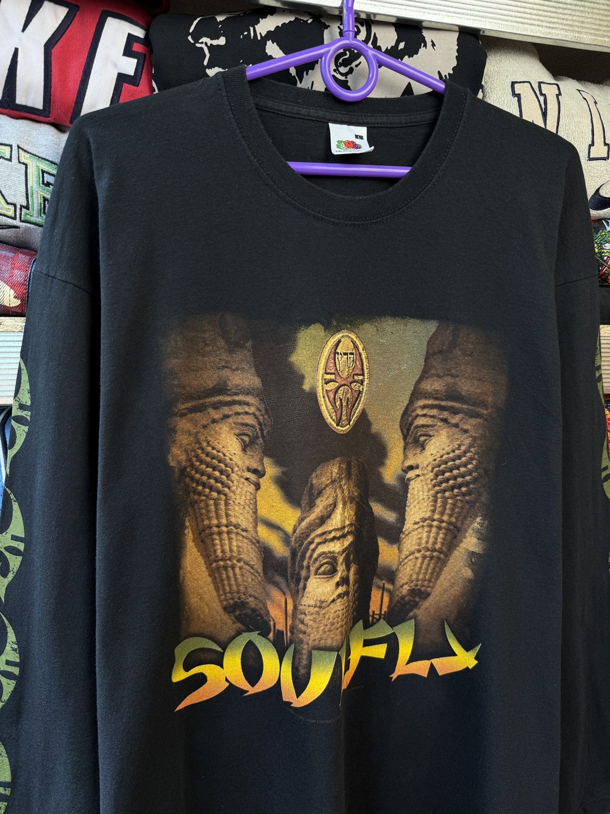 Band Tees × Vintage Vintage Soulfly tour 2005 Tour Shirt Size US L / EU 52-54 / 3 - 3 Thumbnail