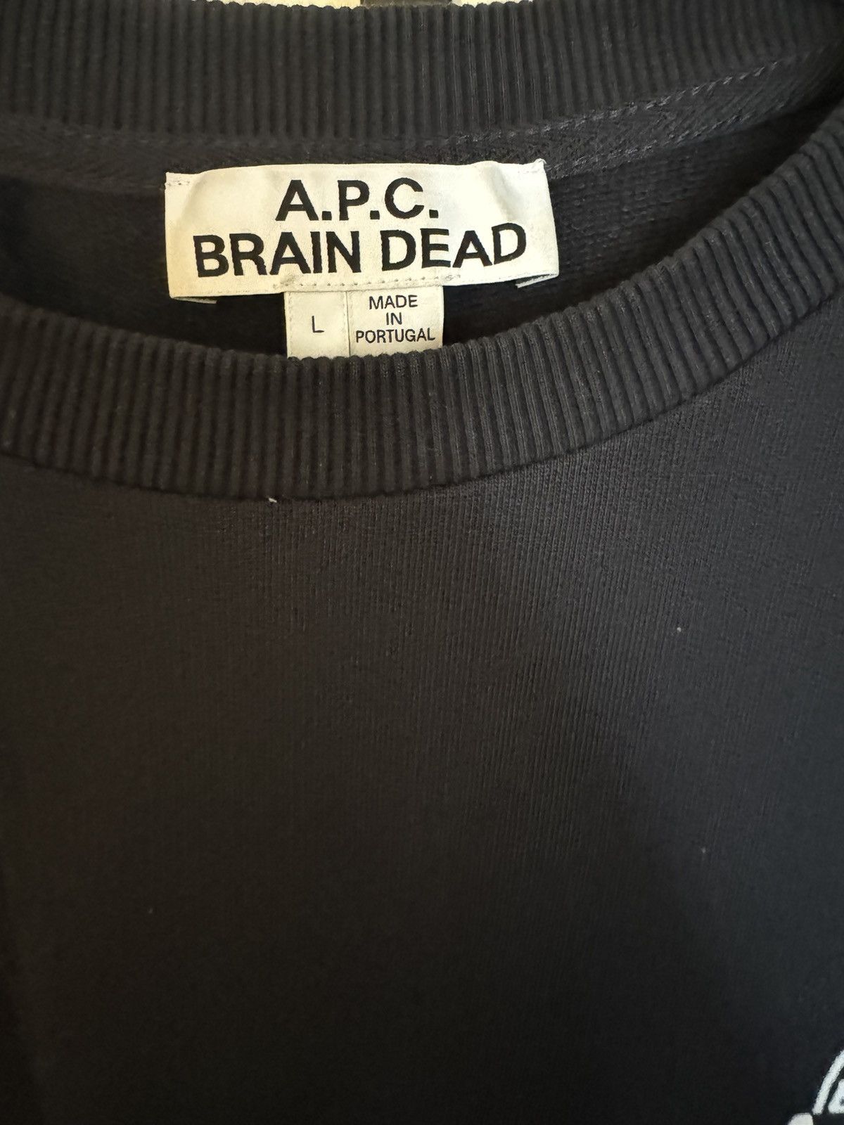 A.P.C. A.P.C. X braindead collab fleece cotton sweater Size US L / EU 52-54 / 3 - 3 Thumbnail