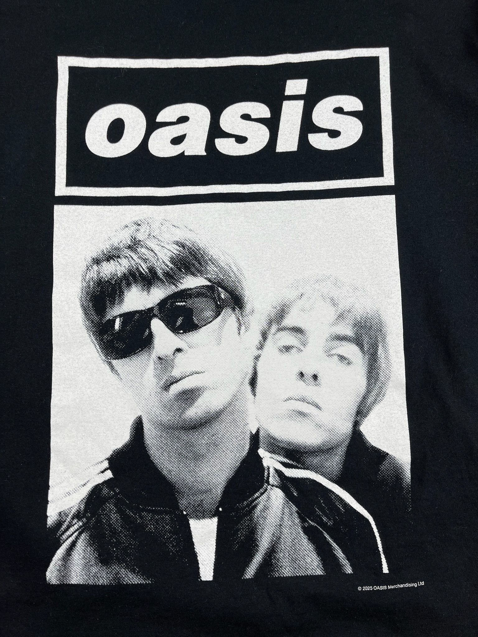 Band Tees Oasis Liam Gallagher Britpop Band Tee vintage style Size US M / EU 48-50 / 2 - 2 Thumbnail