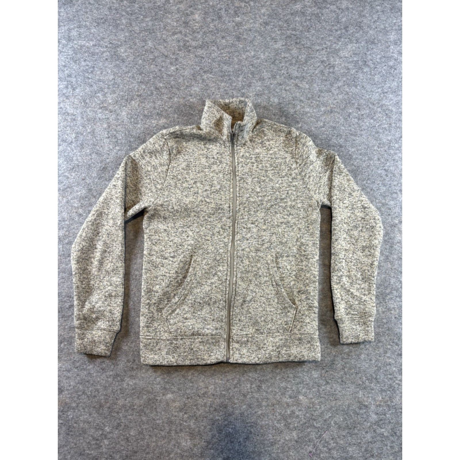 Old Navy Old Navy Men’s Basic Full-Zip Gray Jacket | Size Small | Jacket Size US S / EU 44-46 / 1 - 2 Thumbnail