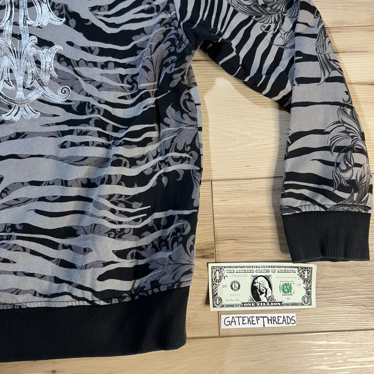Christian Audigier Christian Audigier Tiger Camo Pullover Hoodie AOP Size XL / US 12-14 / IT 48-50 - 14 Thumbnail