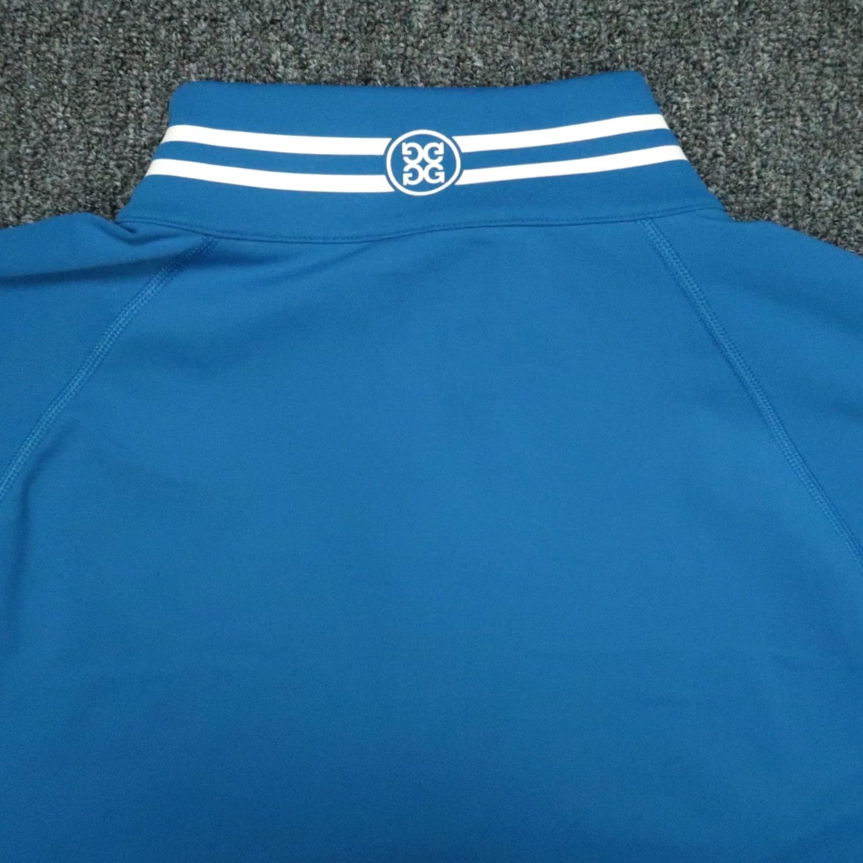 G/FORE G/Fore Pullover Mens Large Blue Core Mid Quarter Zip Performance Golf Shirt Size US L / EU 52-54 / 3 - 6 Thumbnail