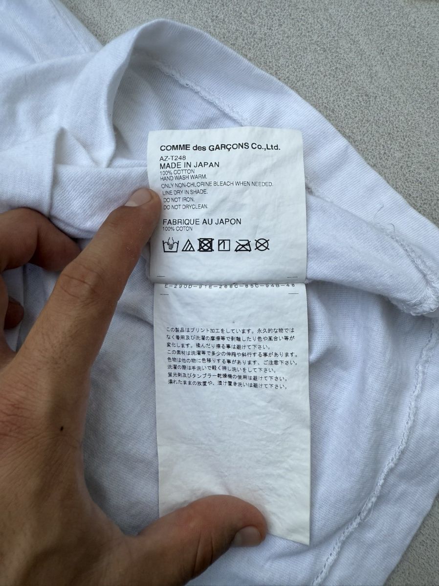 Comme des Garcons 90’s CDG RARE MULTI HEART LOGO Y2K RETRO VINTAGE TEE TSHIRT Size US M / EU 48-50 / 2 - 8 Thumbnail