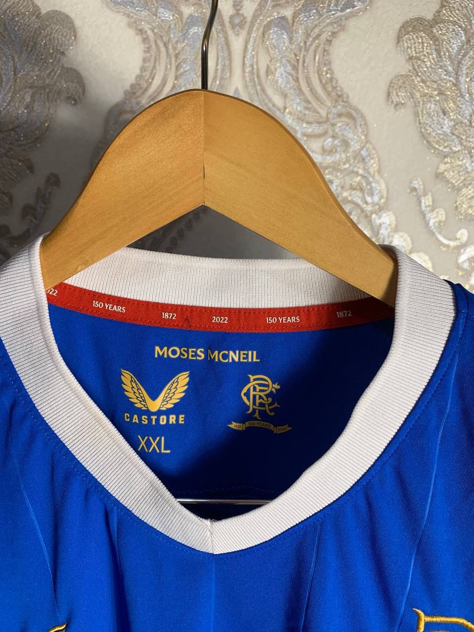 Vintage VINTAGE RANGERS SCOTLAND RETRO SOCCER JERSEY BLOKE Y2K 90s Size US XXL / EU 58 / 5 - 6 Thumbnail