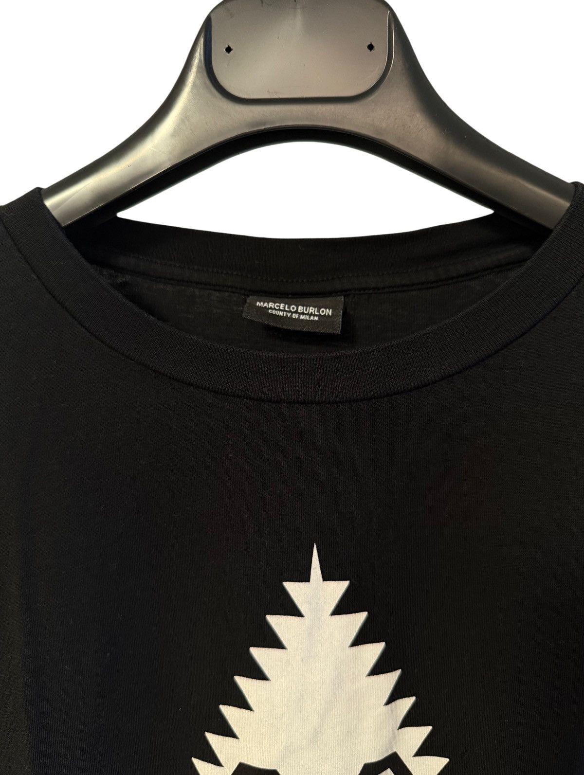 Marcelo Burlon MARCELO BURLON COUNTY OF MILAN T-SHIRT Size US XS / EU 42 / 0 - 2 Thumbnail