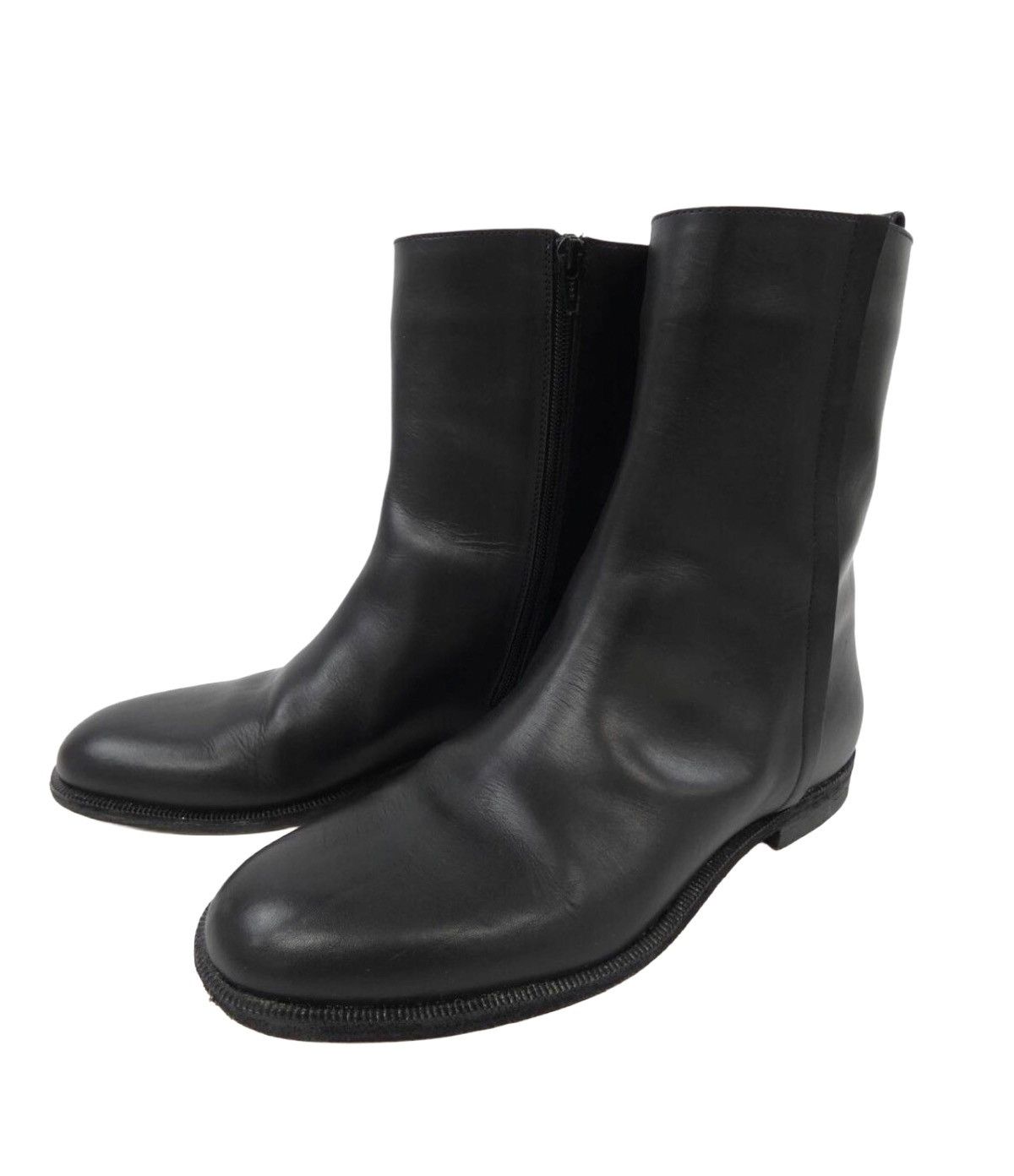 Maison Margiela Maison Margiela Side Zip Black Boots | Grailed