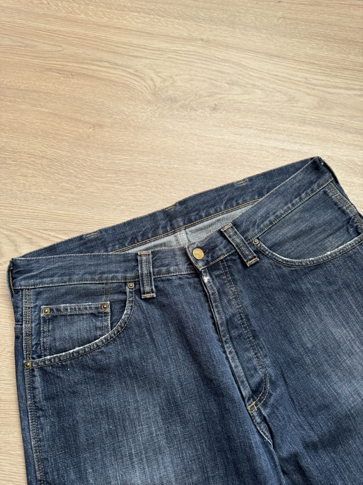 Vintage Vintage Carhartt WIP Blue Jeans Distressed Baggy Pants Size US 32 / EU 48 - 4 Thumbnail