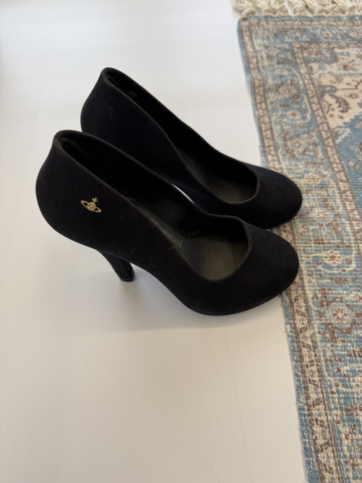Vivienne Westwood Vivienne Westwood Anglomania x Melissa Suede Heels Sz 35-36 Size US 5 / IT 35 - 6 Thumbnail