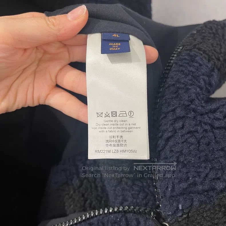 Louis Vuitton Louis Vuitton size 4l Black and blue checkerboard teddy jac Size US M / EU 48-50 / 2 - 3 Thumbnail