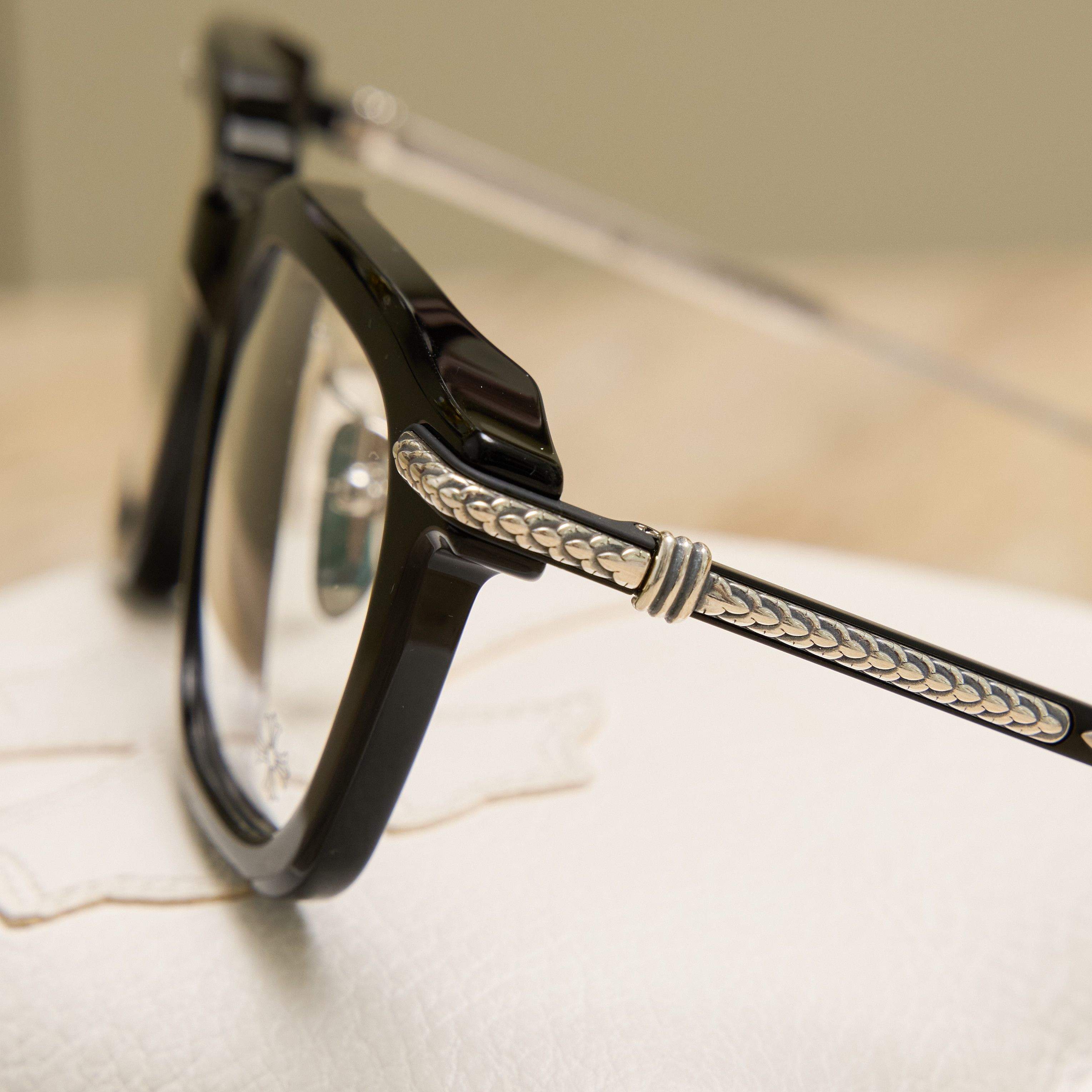 Chrome Hearts CHROME HEARTS CUMPTION-A Black/Brushed Silver Size ONE SIZE - 3 Thumbnail