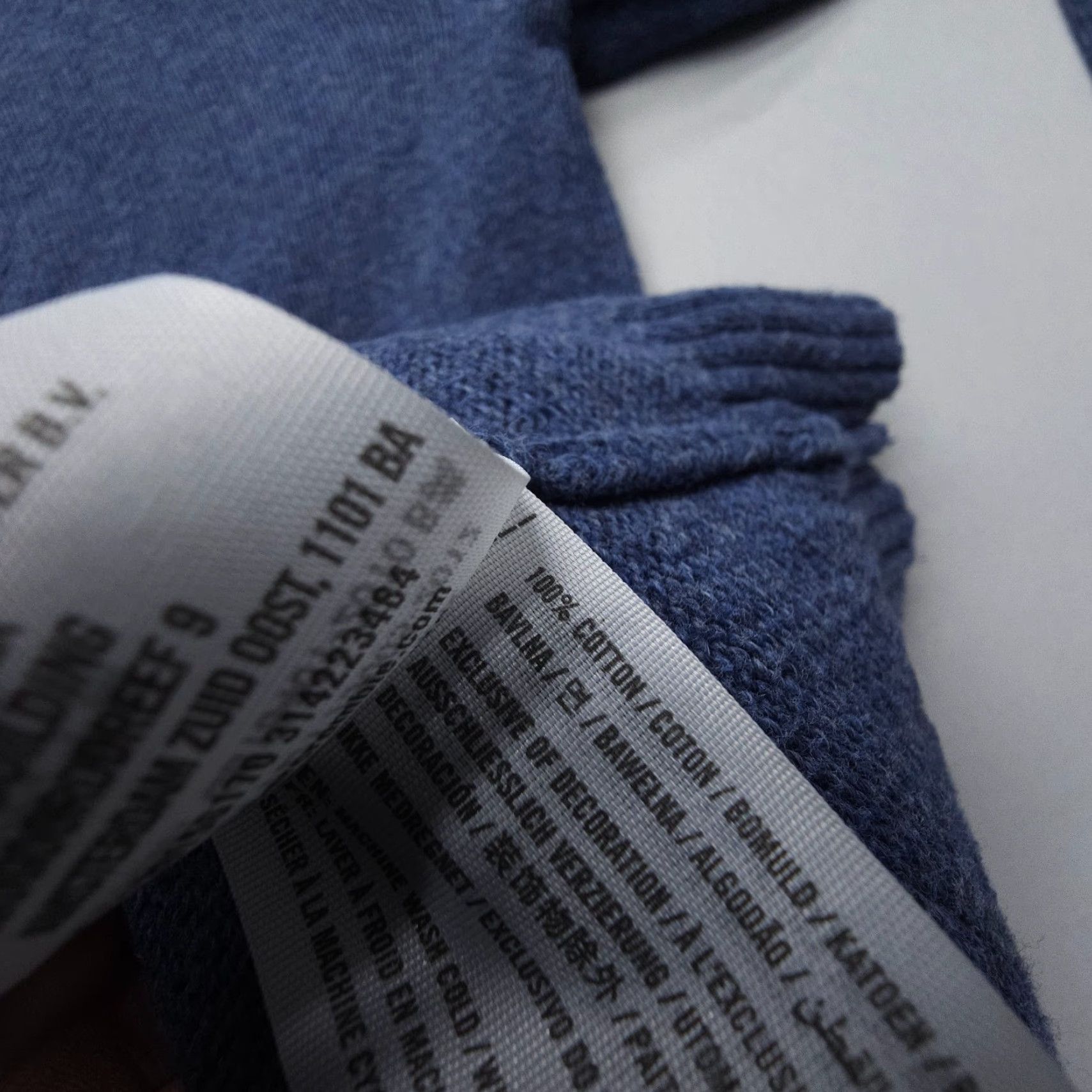 Abercrombie & Fitch VINTAGE Abercrombie & Fitch Roll Neck Sweatshirt Mens M Cotton Blue Logo Pullover Slim 90s USA Mens Size US M / EU 48-50 / 2 - 7 Thumbnail