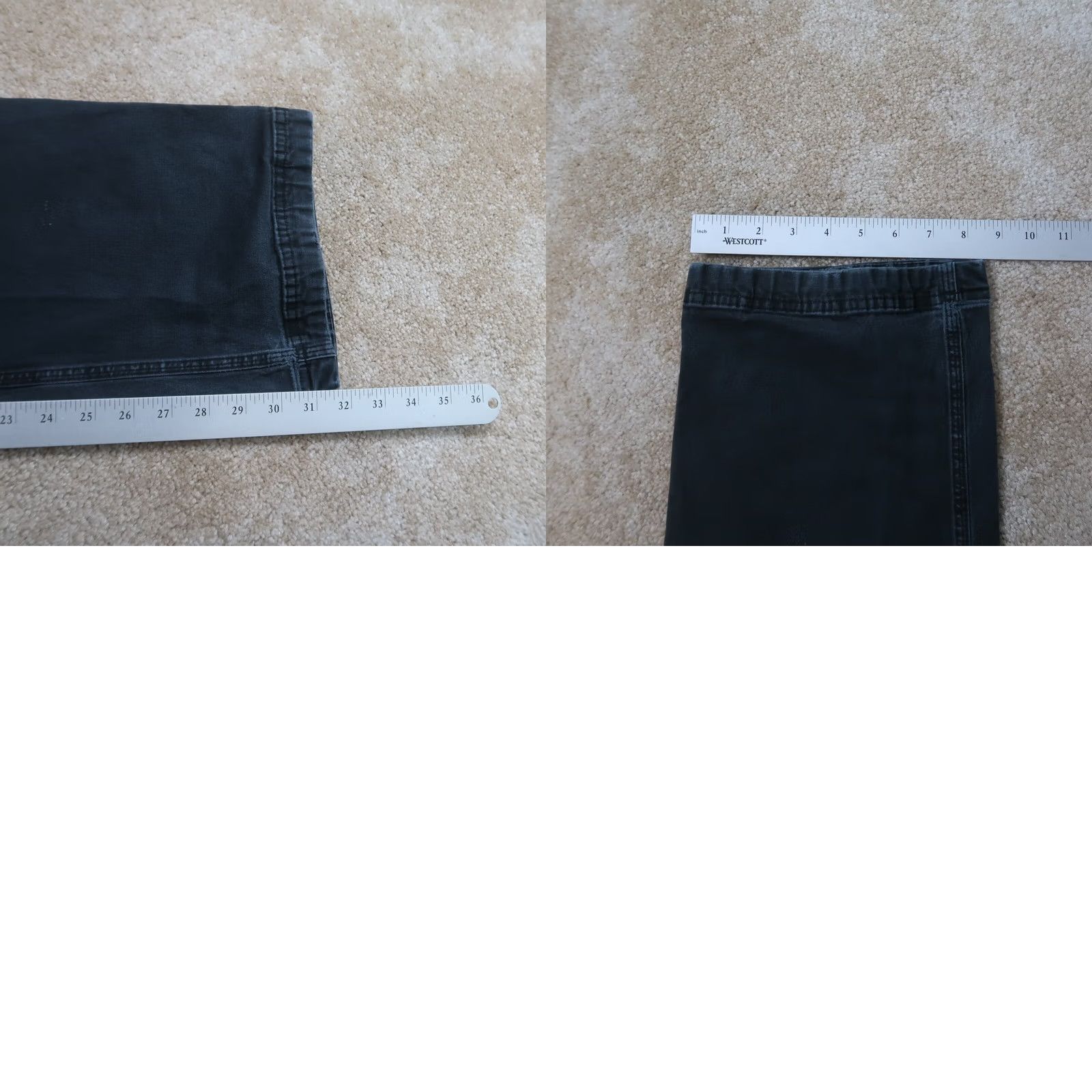 Vintage Duluth Cargo Pants Men 38x34 36x32 Black Workwear Straight Leg 5-Pocket Canvas Cotton Blend Belt Loops Relaxed Vintage No (36) Size US 36 / EU 52 - 9 Thumbnail
