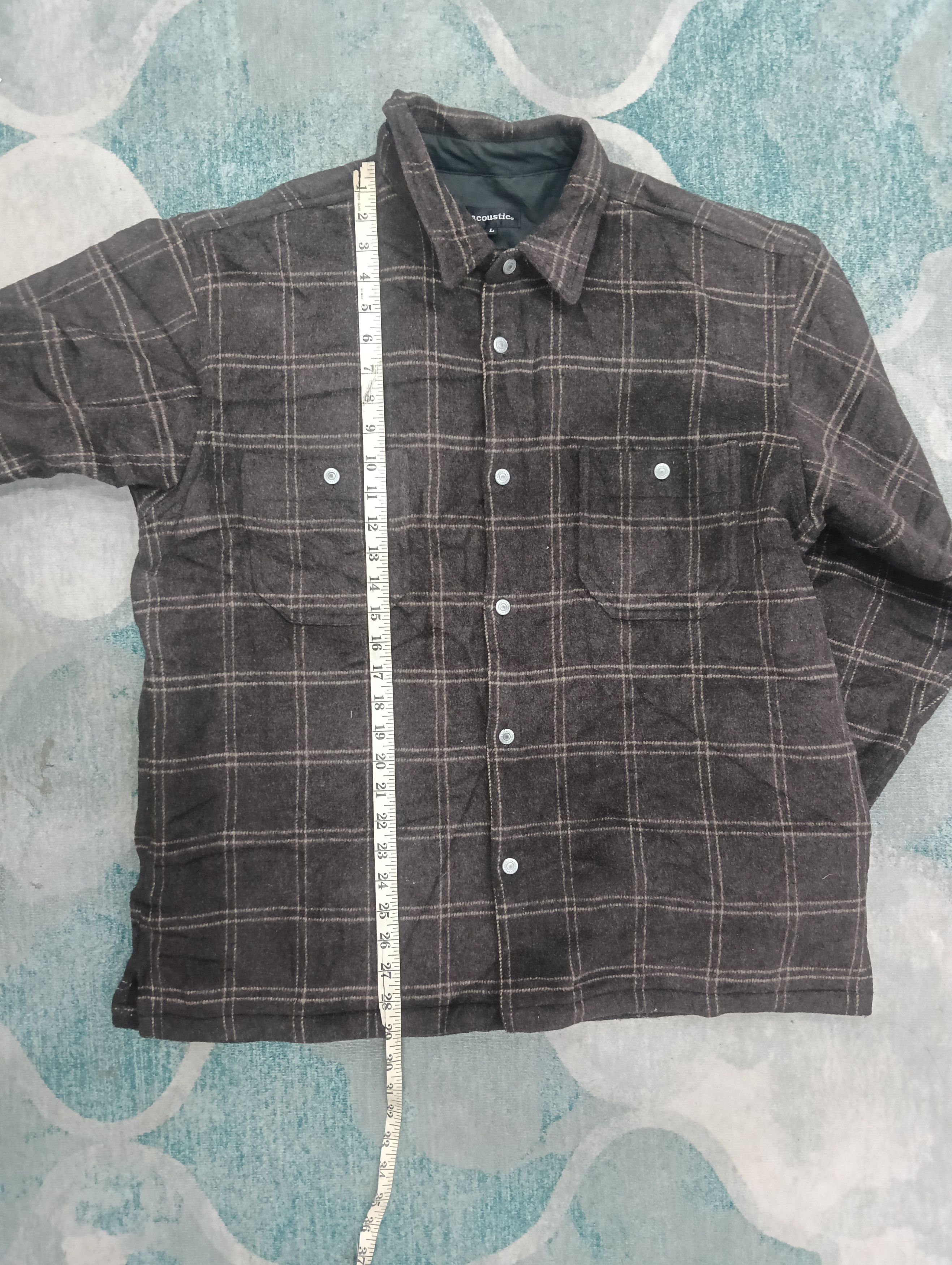 Beauty Beast × Hysteric Glamour × Japanese Brand Vintage Acoustic Long Sleeve Checkered Style Size US L / EU 52-54 / 3 - 12 Thumbnail