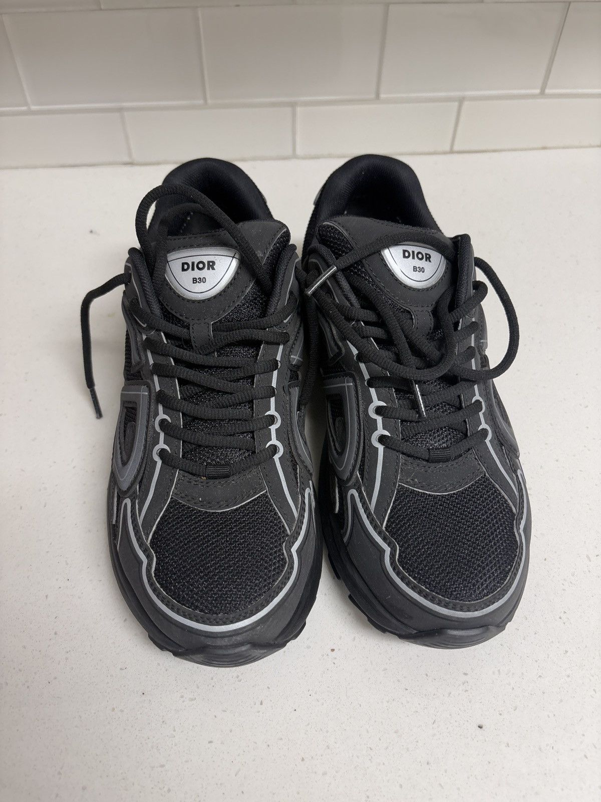 RARE Bravest Studios Designer Shorts Blue White Dior