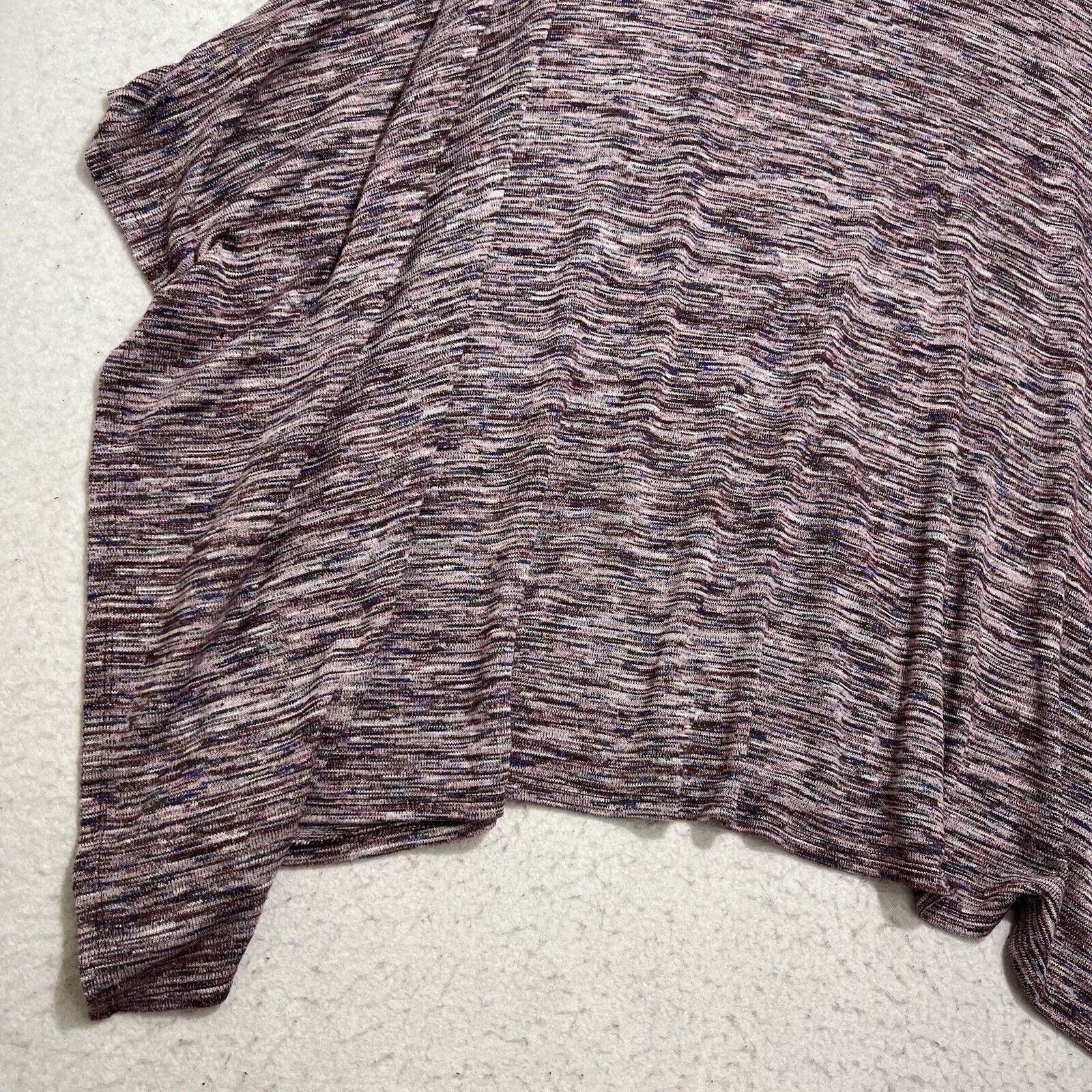 Target Basics Knox Rose Oversized Short Sleeve Ombre Purple Boho Sweater Size M / US 6-8 / IT 42-44 - 4 Thumbnail