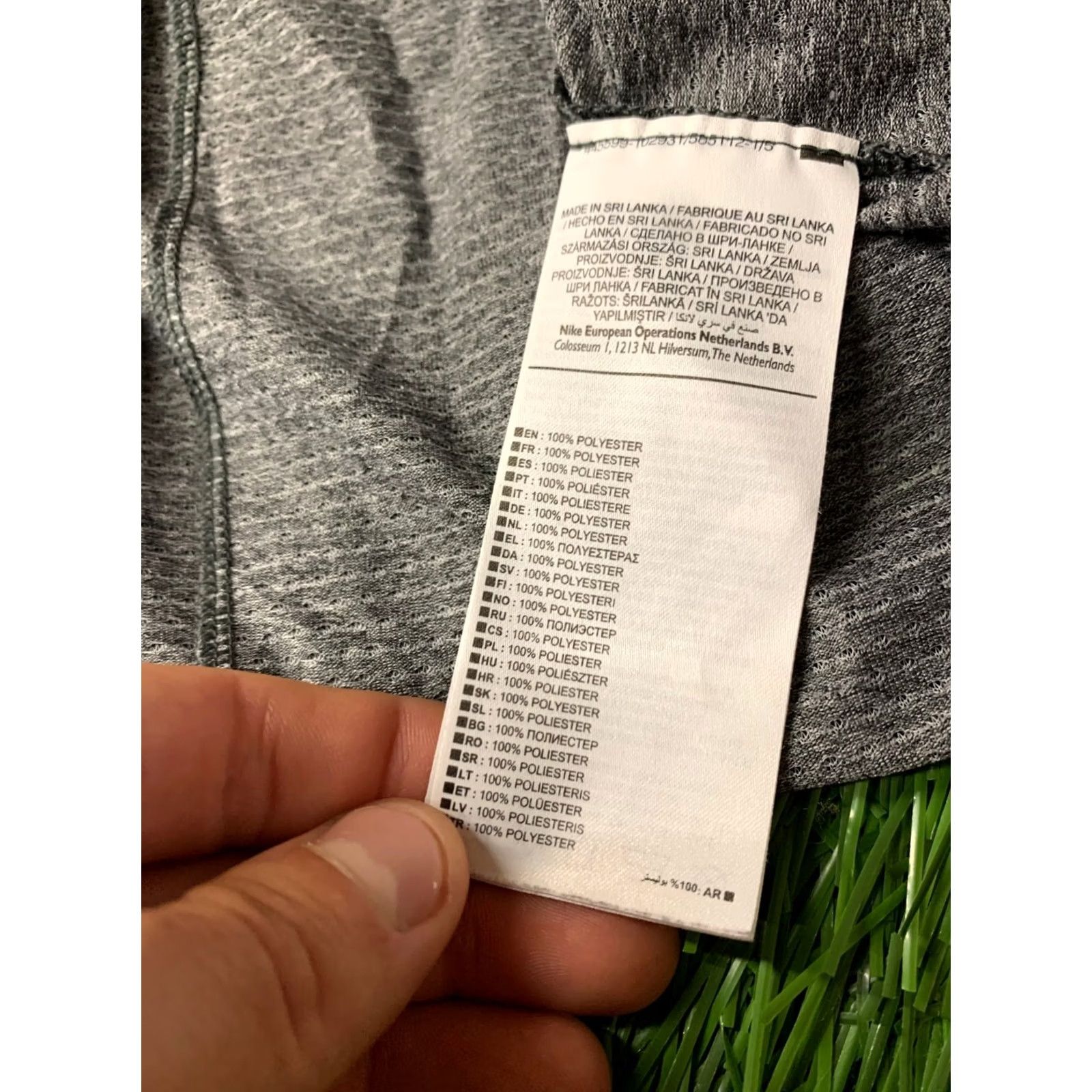 Nike Nike Dri-FIT Running Shirt Women Training XS Gray T-Shirt/TEE Short Sleeve Sport Jersey Size XS / US 0-2 / IT 36-38 - 6 Thumbnail