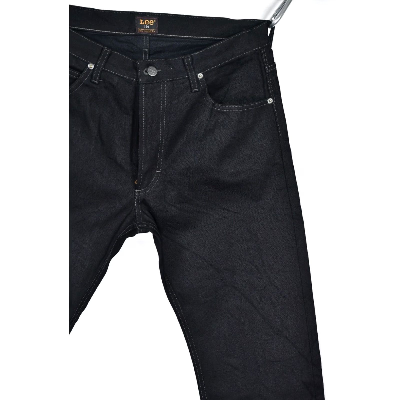 Lee LEE 101 RIDER BLUE SELVAGE LINE Jeans Men W34/L32, 13oz, 101, Straight, Cotton Denim Size US 34 / EU 50 - 5 Thumbnail