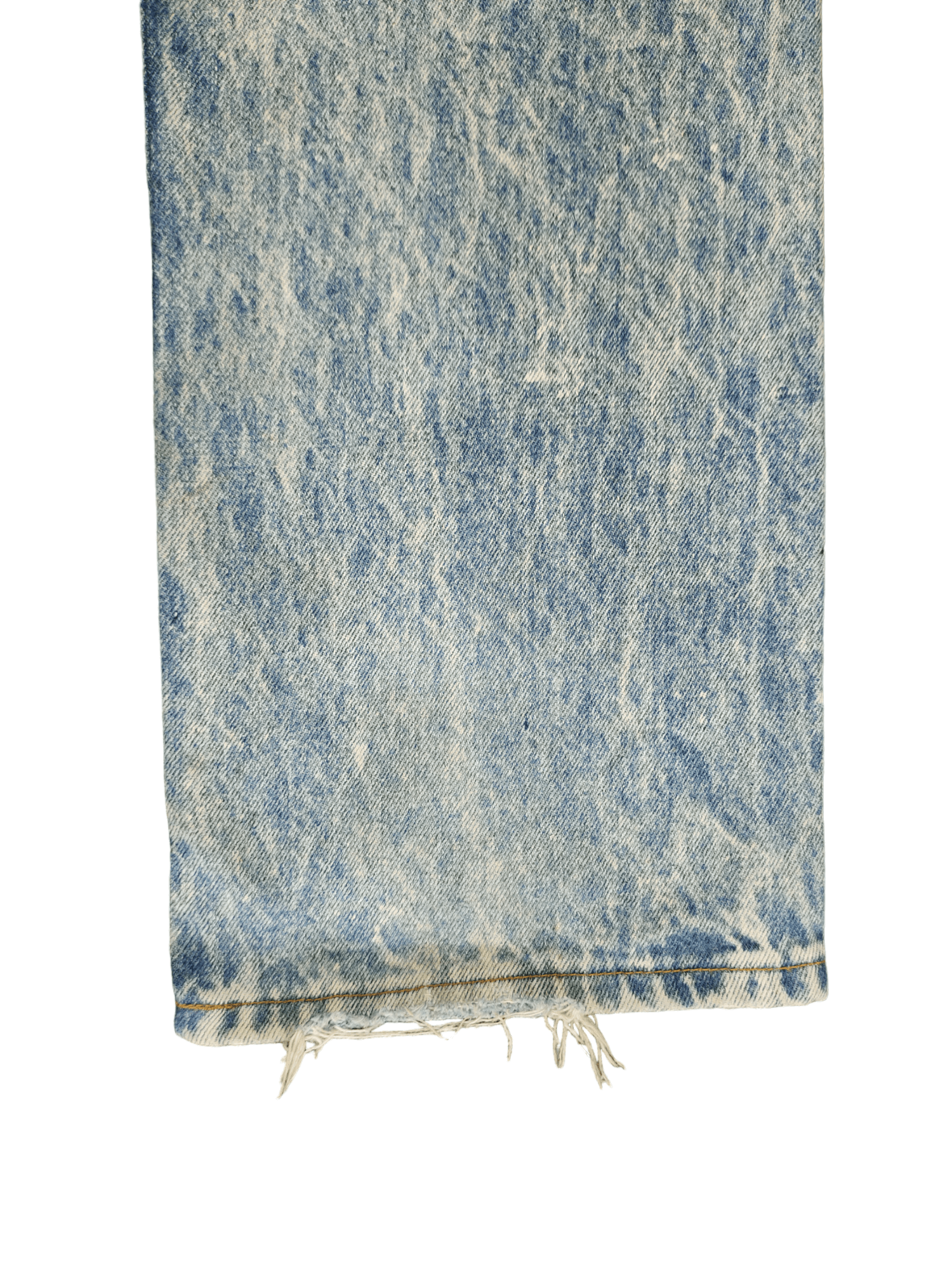 Levi's Size 31x32.5 Vintage 90s Levis 501 Acid Wash Jean Distressed Size US 31 - 13 Thumbnail